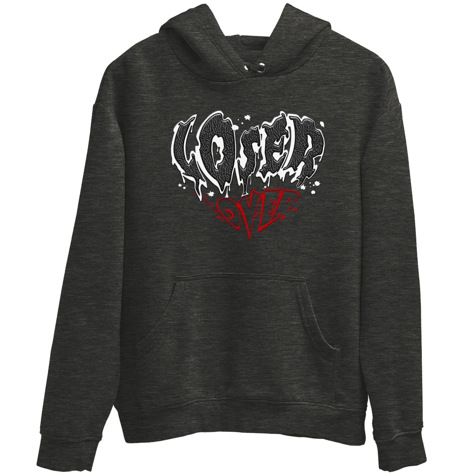 Melting Loser Lover snkmatch Tees - Air Jordan 3 Cement Grey
