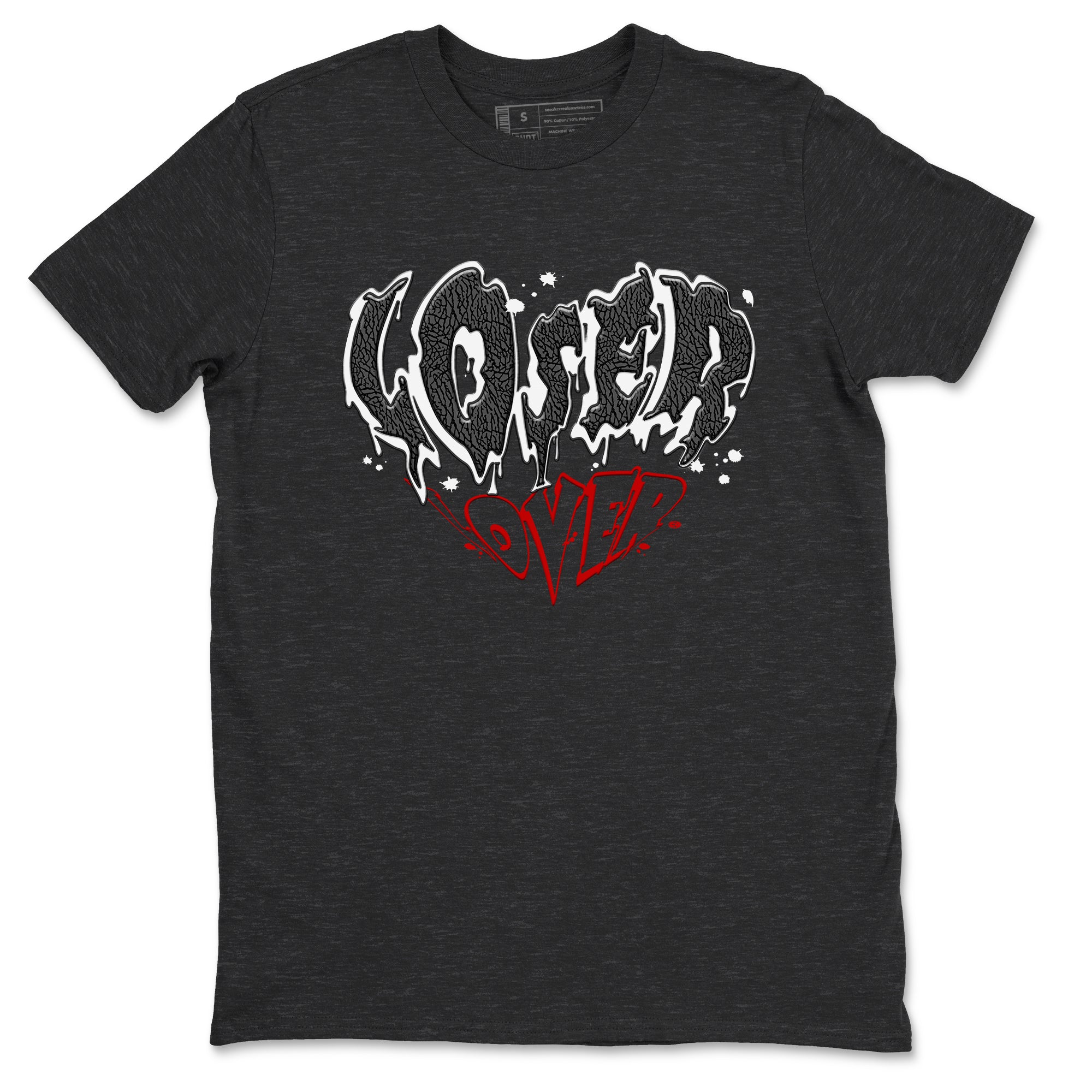 Melting Loser Lover snkmatch Tees - Air Jordan 3 Cement Grey