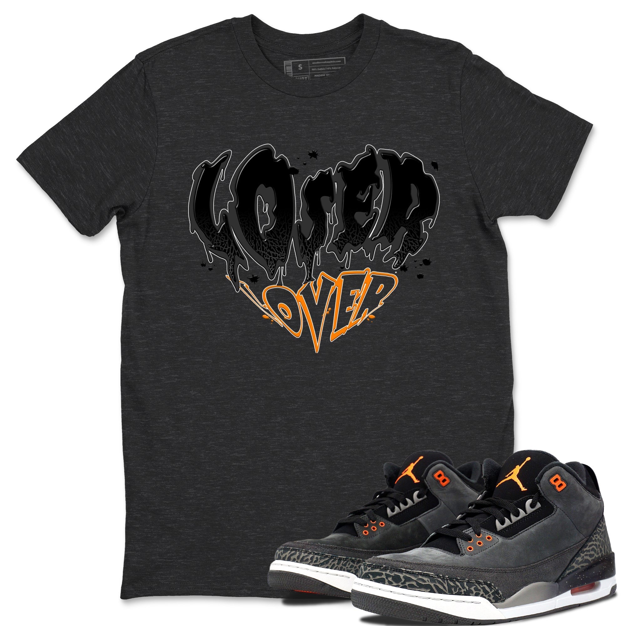 Melting Loser Lover snkmatch Tees - Air Jordan 3 Fear