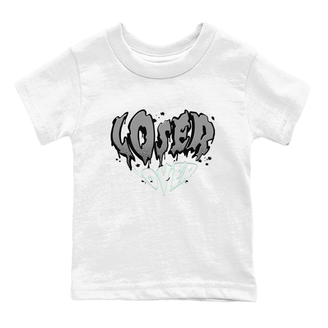 Melting Loser Lover snkmatch Tees Kids - Air Jordan 3 Green Glow
