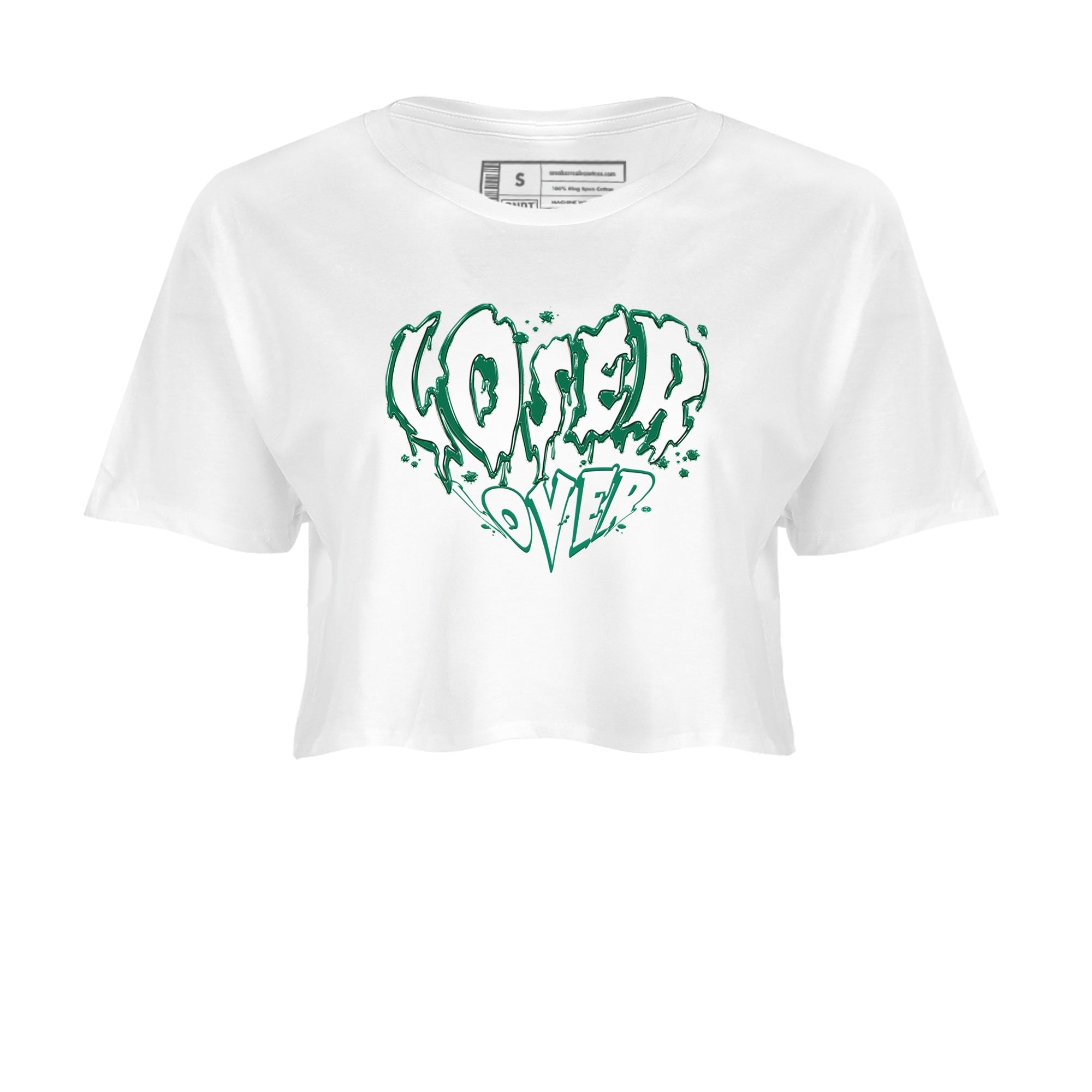 Melting Loser Lover snkmatch Women's Top - Air Jordan 4 Oxidized Green