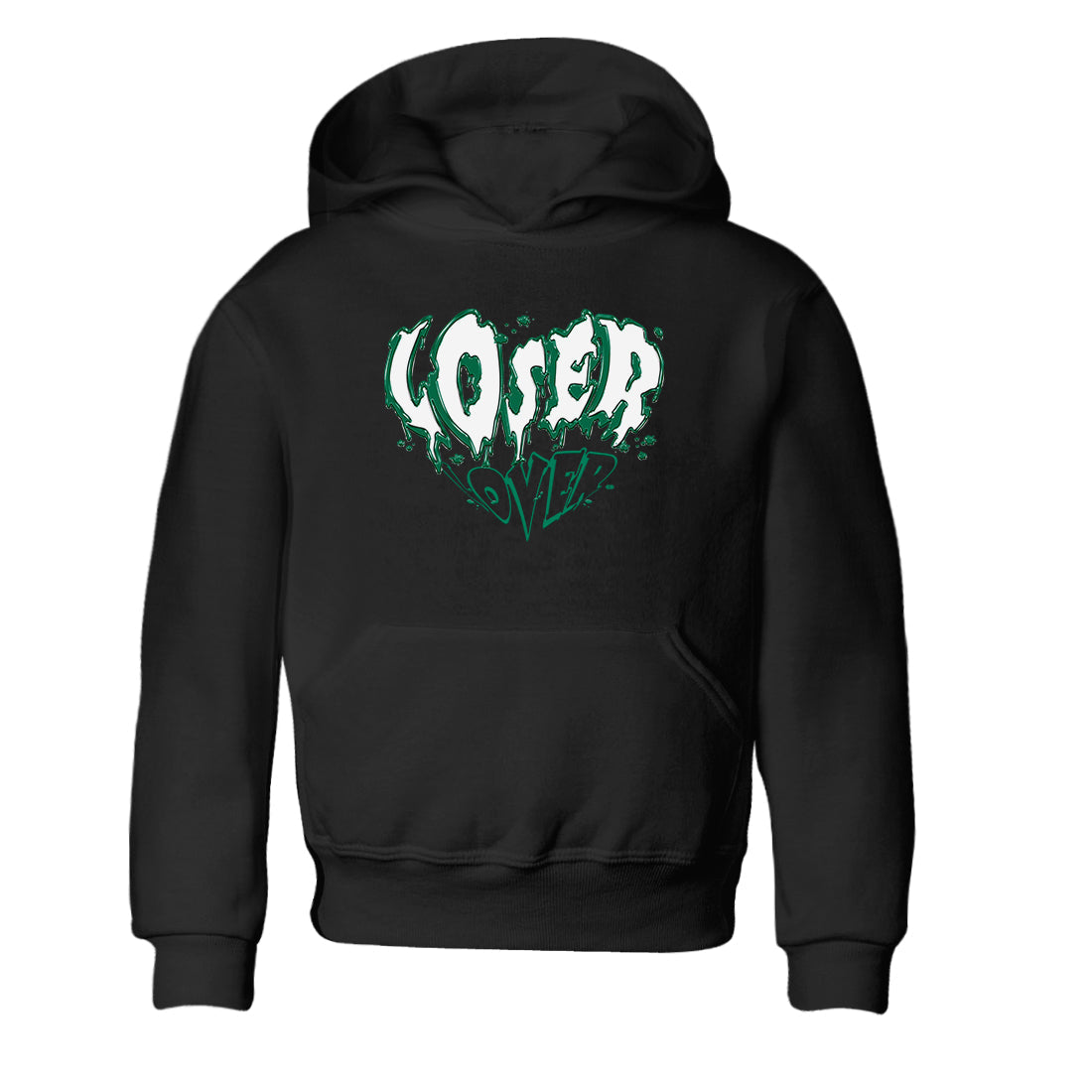 Melting Loser Lover snkmatch Tees Kids - Air Jordan 4 Oxidized Green