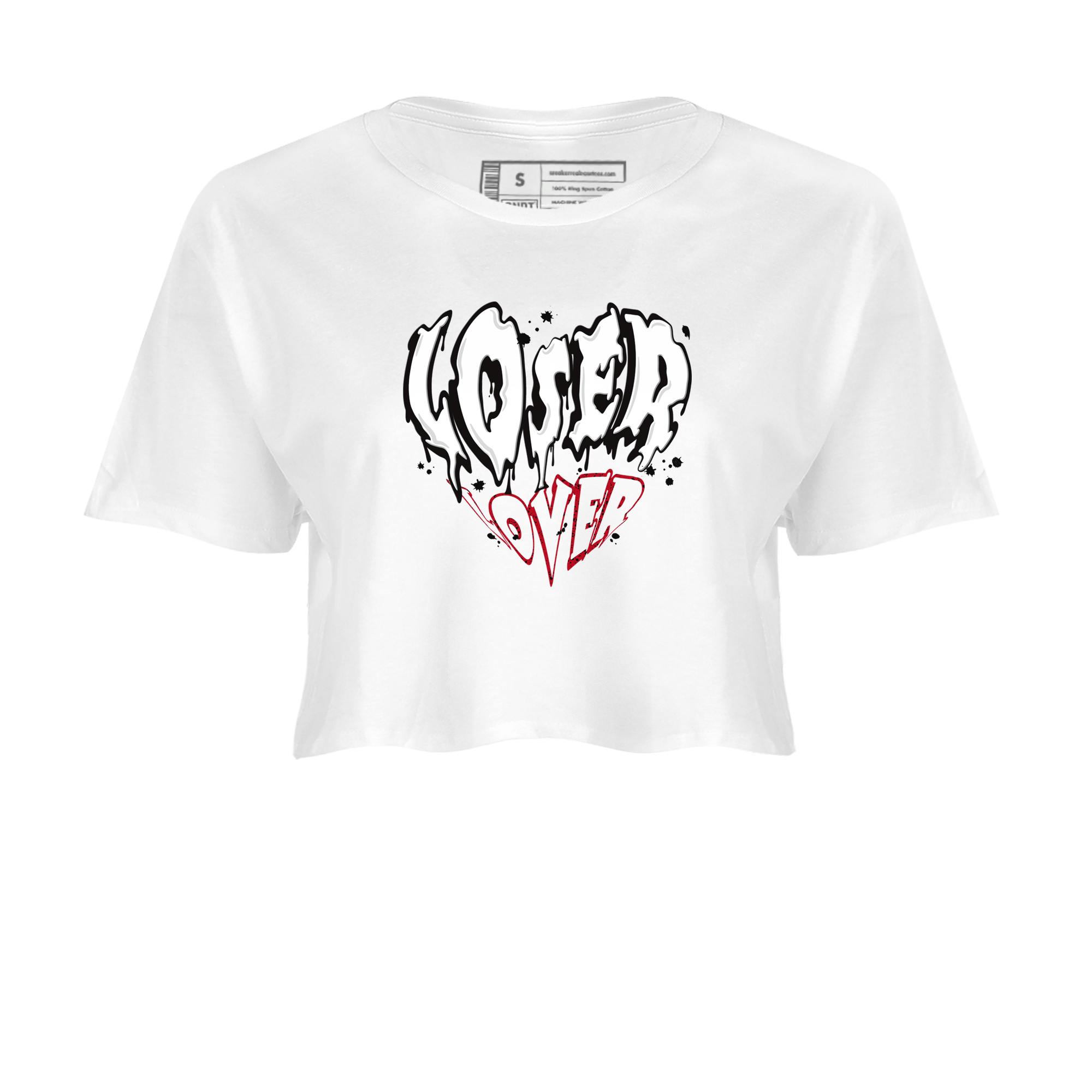 Melting Loser Lover snkmatch Women's Top - Air Jordan 4 Red Cement