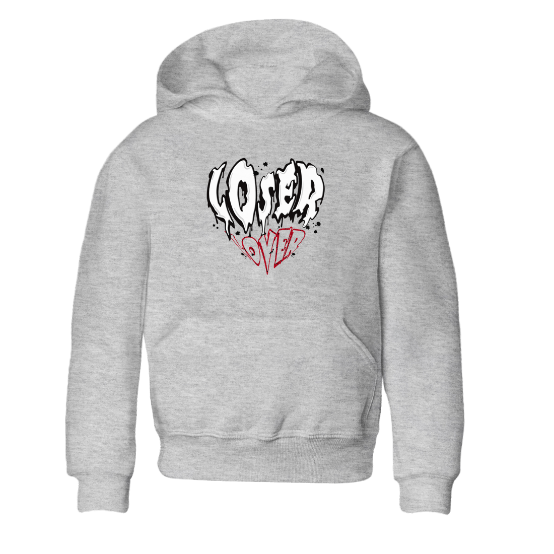 Melting Loser Lover snkmatch Tee Kids - Air Jordan 4 Red Cement