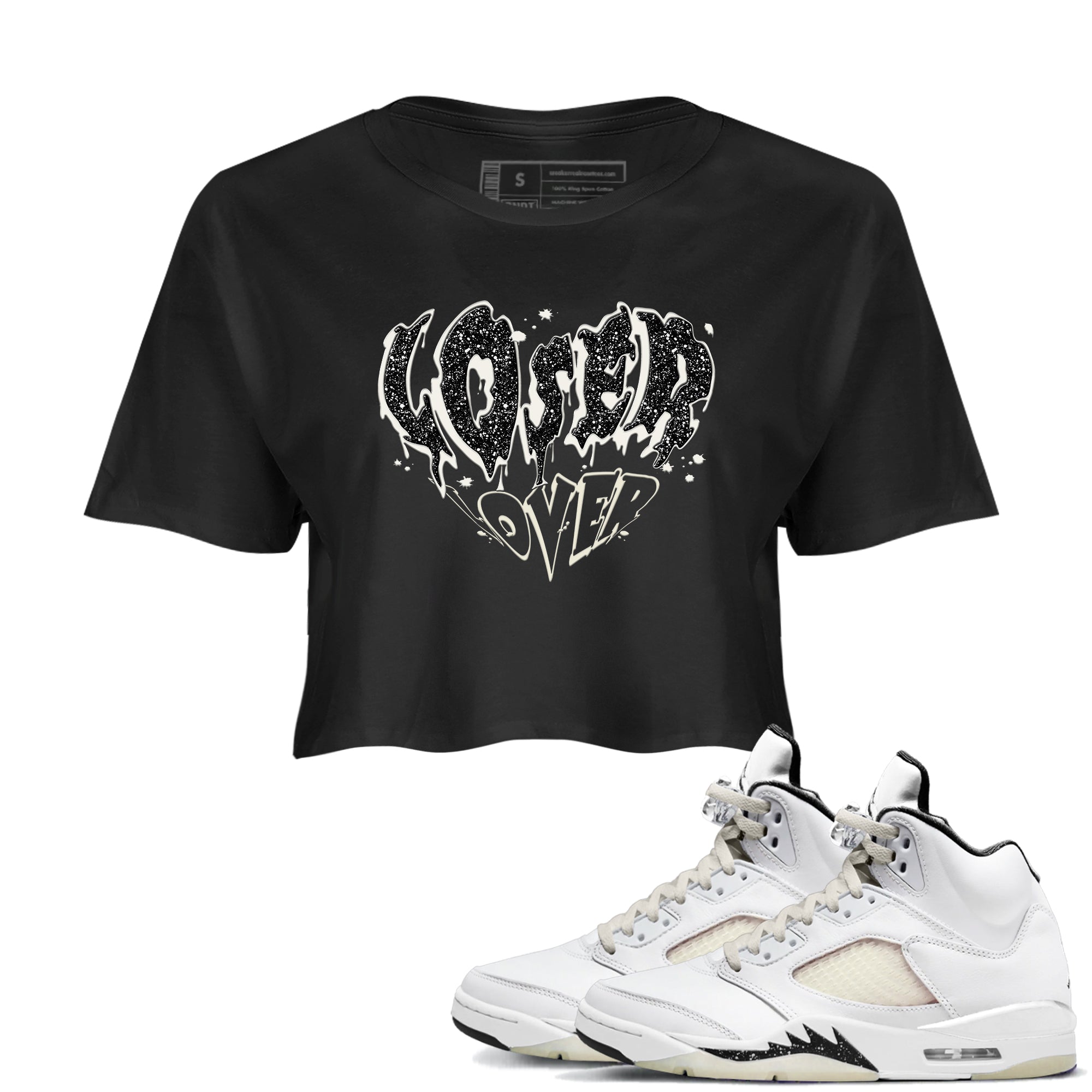 Melting Loser Lover snkmatch Women's Top - Air Jordan 5 Sail