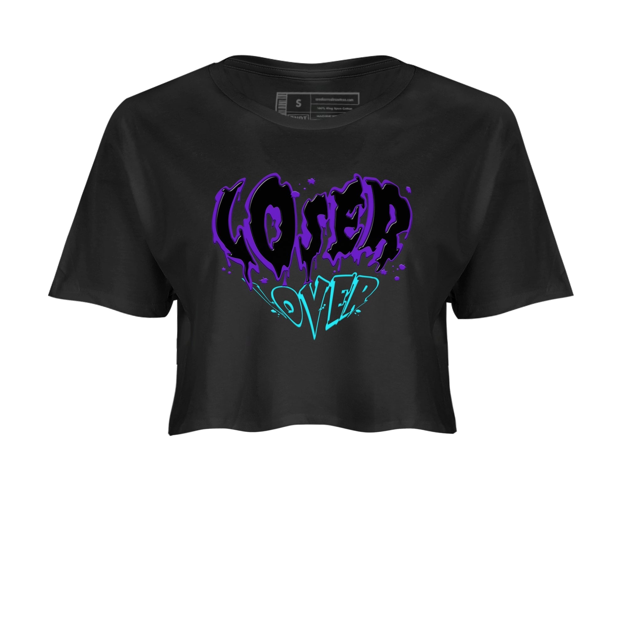 Melting Loser Lover snkmatch Women's Top - Air Jordan 6 Aqua