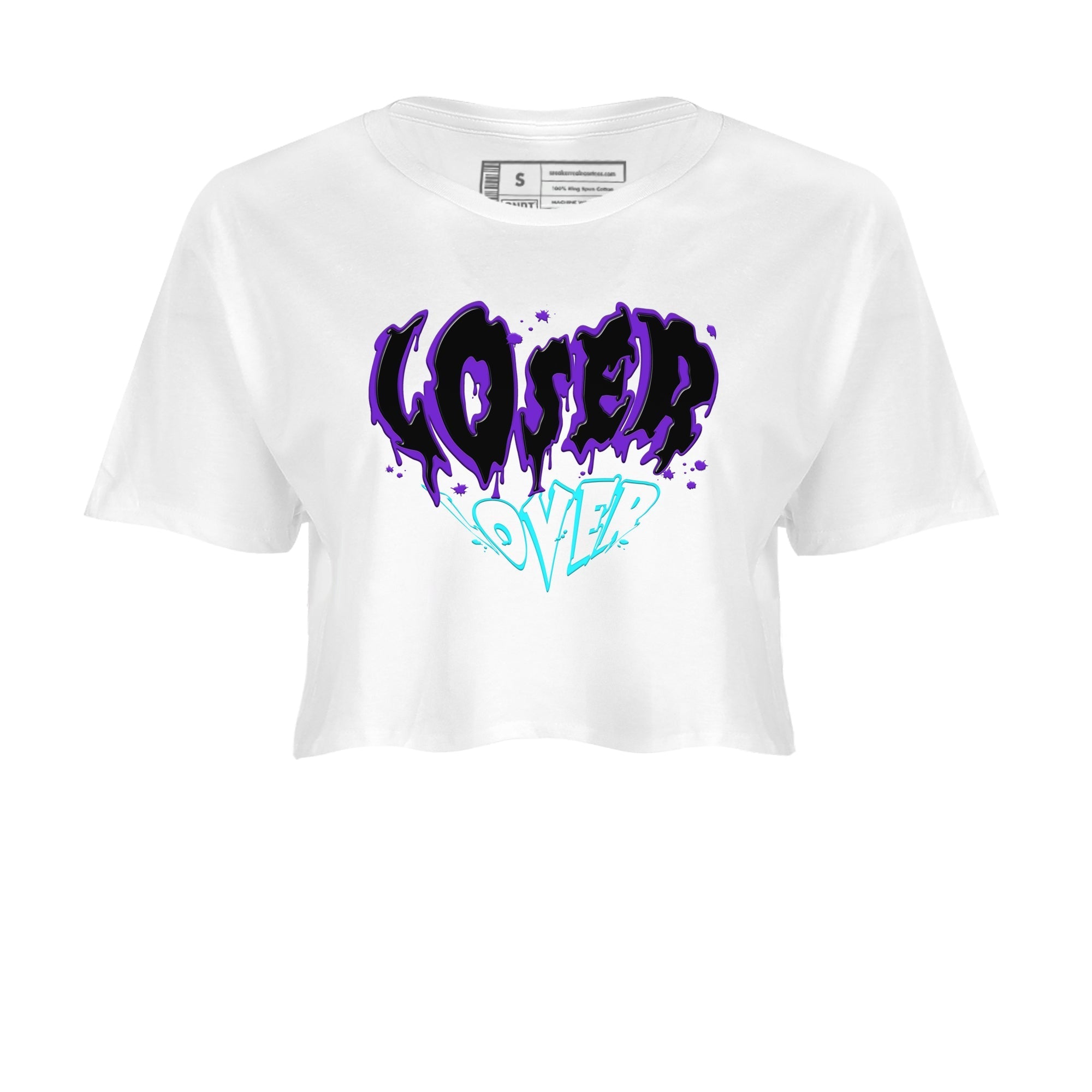 Melting Loser Lover snkmatch Women's Top - Air Jordan 6 Aqua