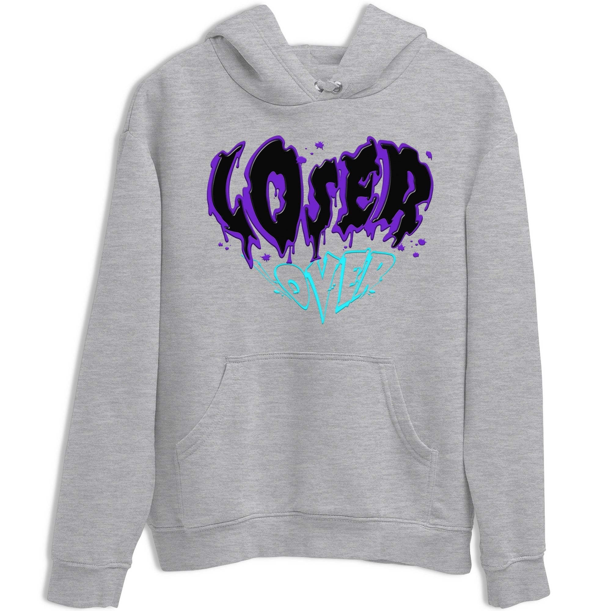 Melting Loser Lover snkmatch Tee - Air Jordan 6 Aqua