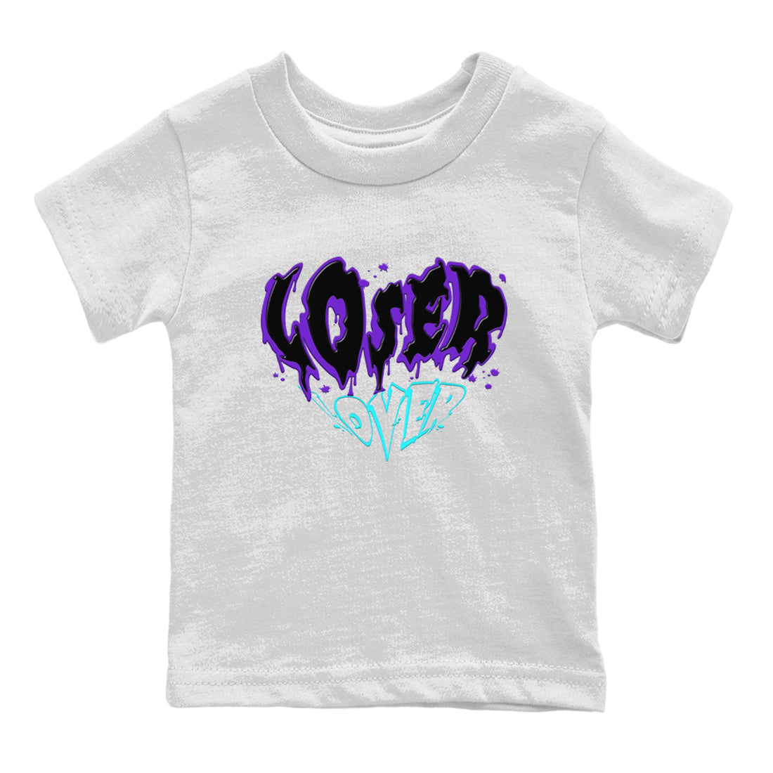 Melting Loser Lover snkmatch Tee Kids - Air Jordan 6 Aqua