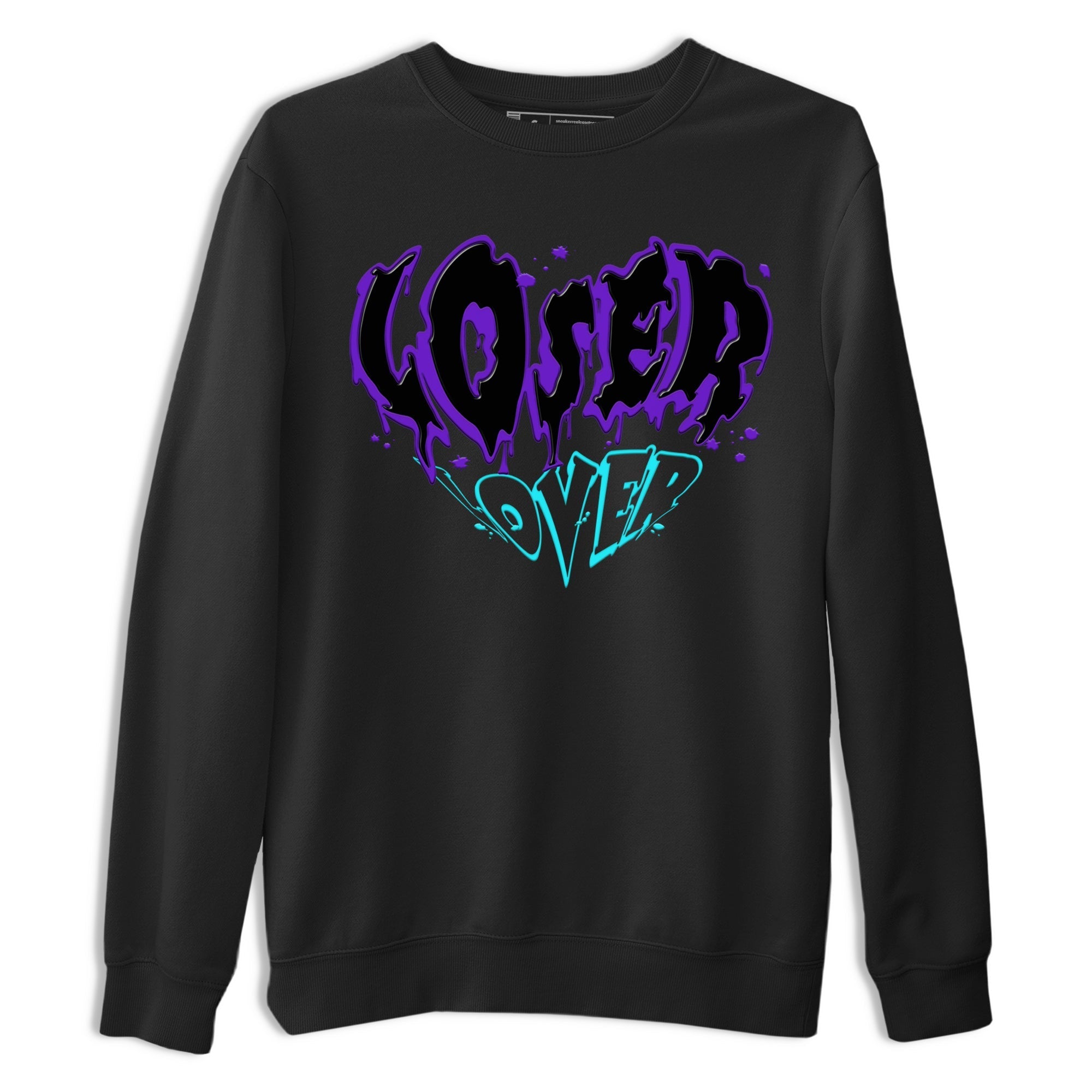 Melting Loser Lover snkmatch Tee - Air Jordan 6 Aqua