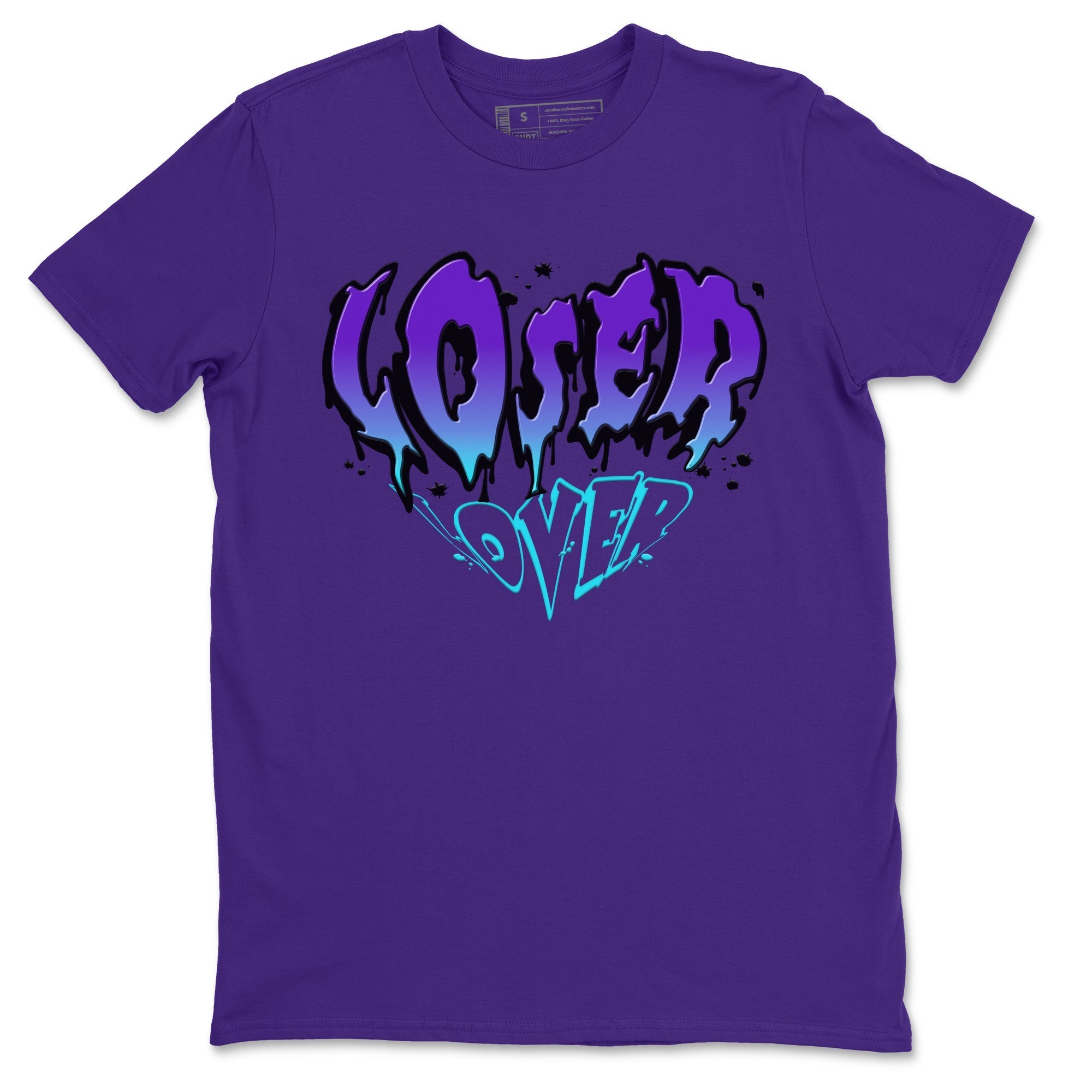 Melting Loser Lover snkmatch Tee - Air Jordan 6 Aqua