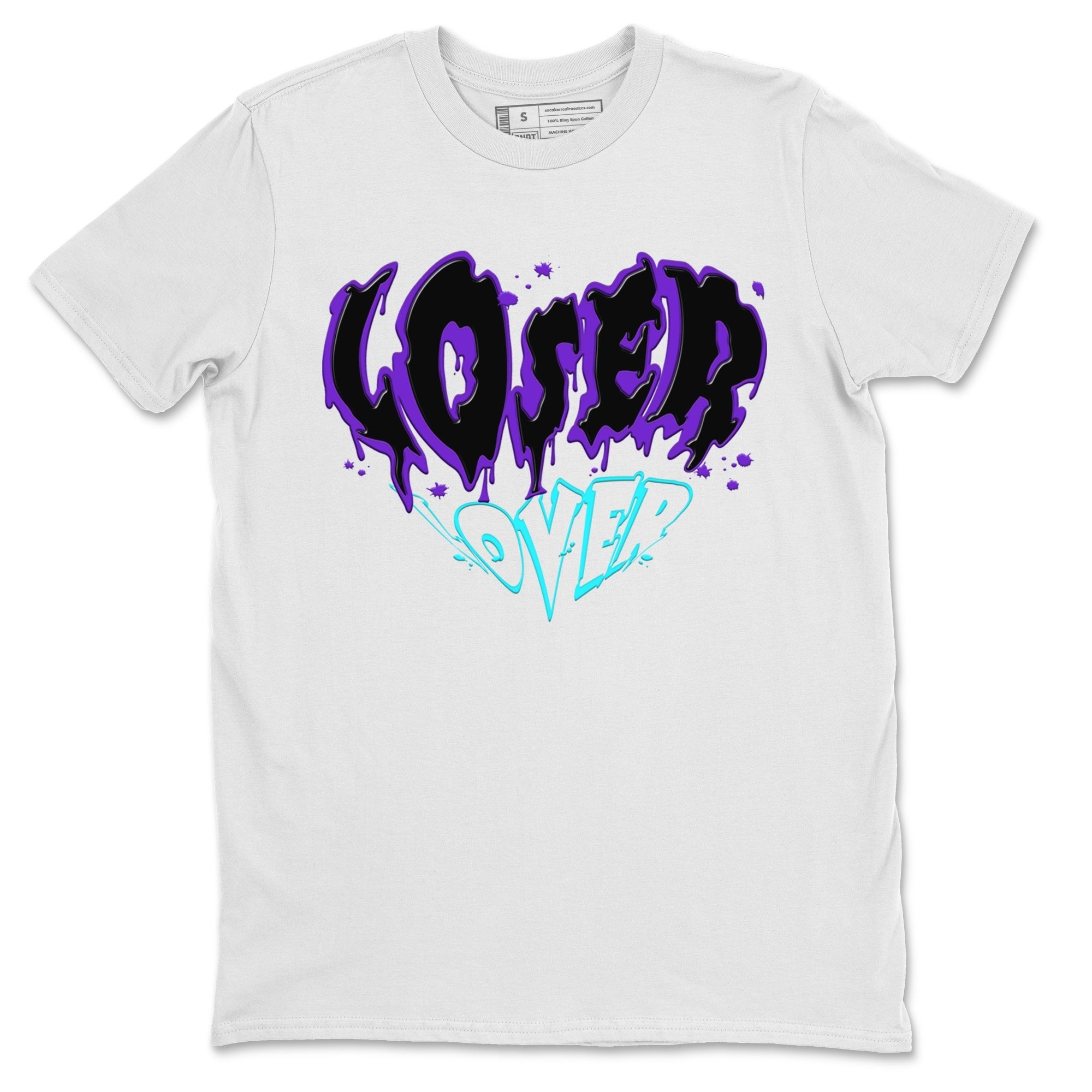 Melting Loser Lover snkmatch Tee - Air Jordan 6 Aqua