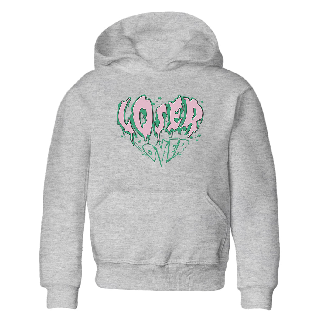 Melting Loser Lover snkmatch Tees Kids - Dunk Medium Soft Pink Malachite