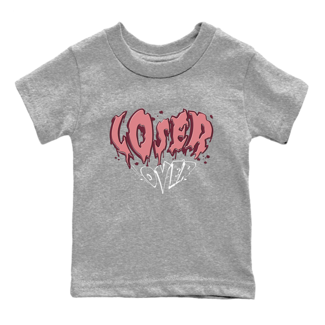 Melting Loser Lover snkmatch Tees Kids - Dunk Valentines Day 2024