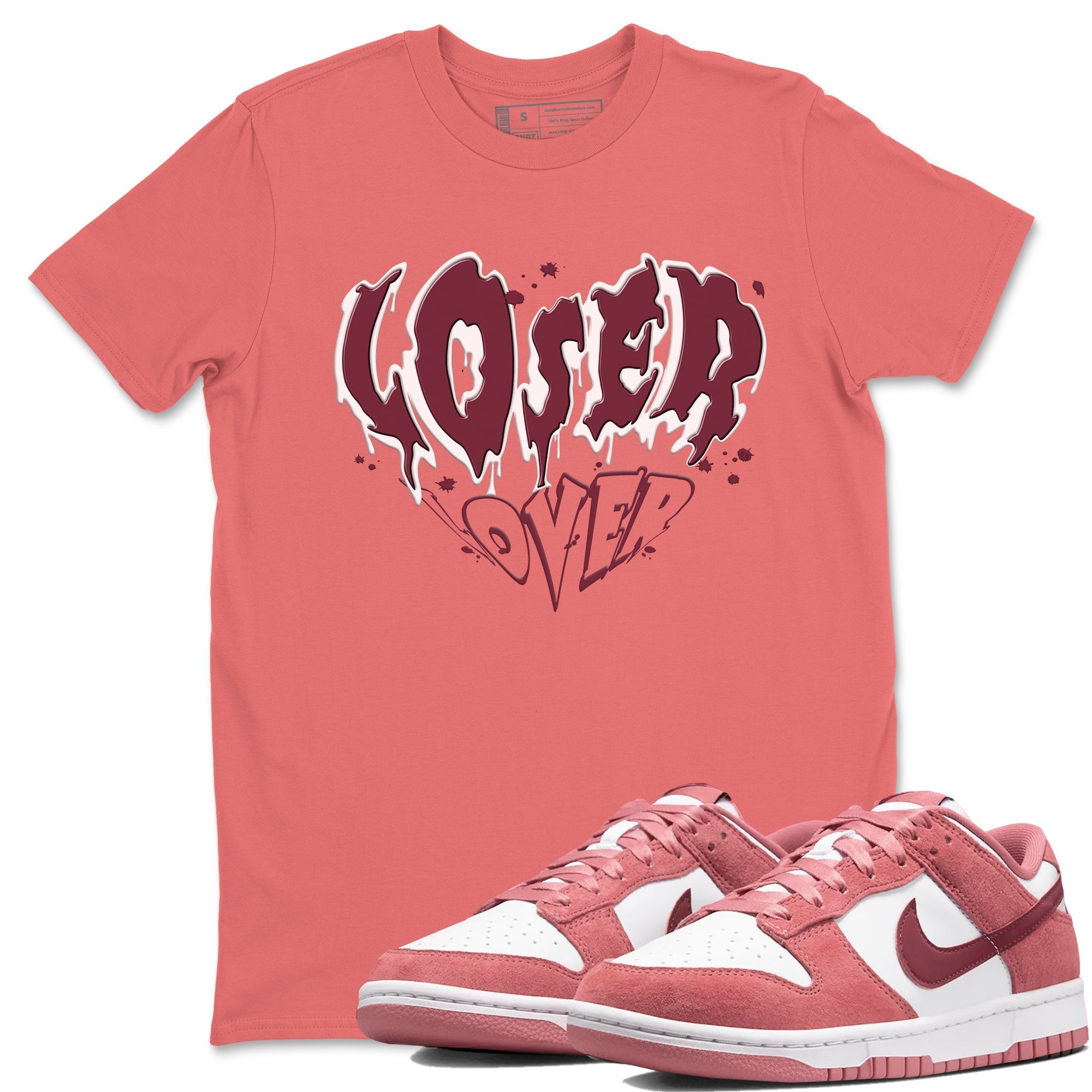 Melting Loser Lover snkmatch Tees - Dunk Valentines Day 2024