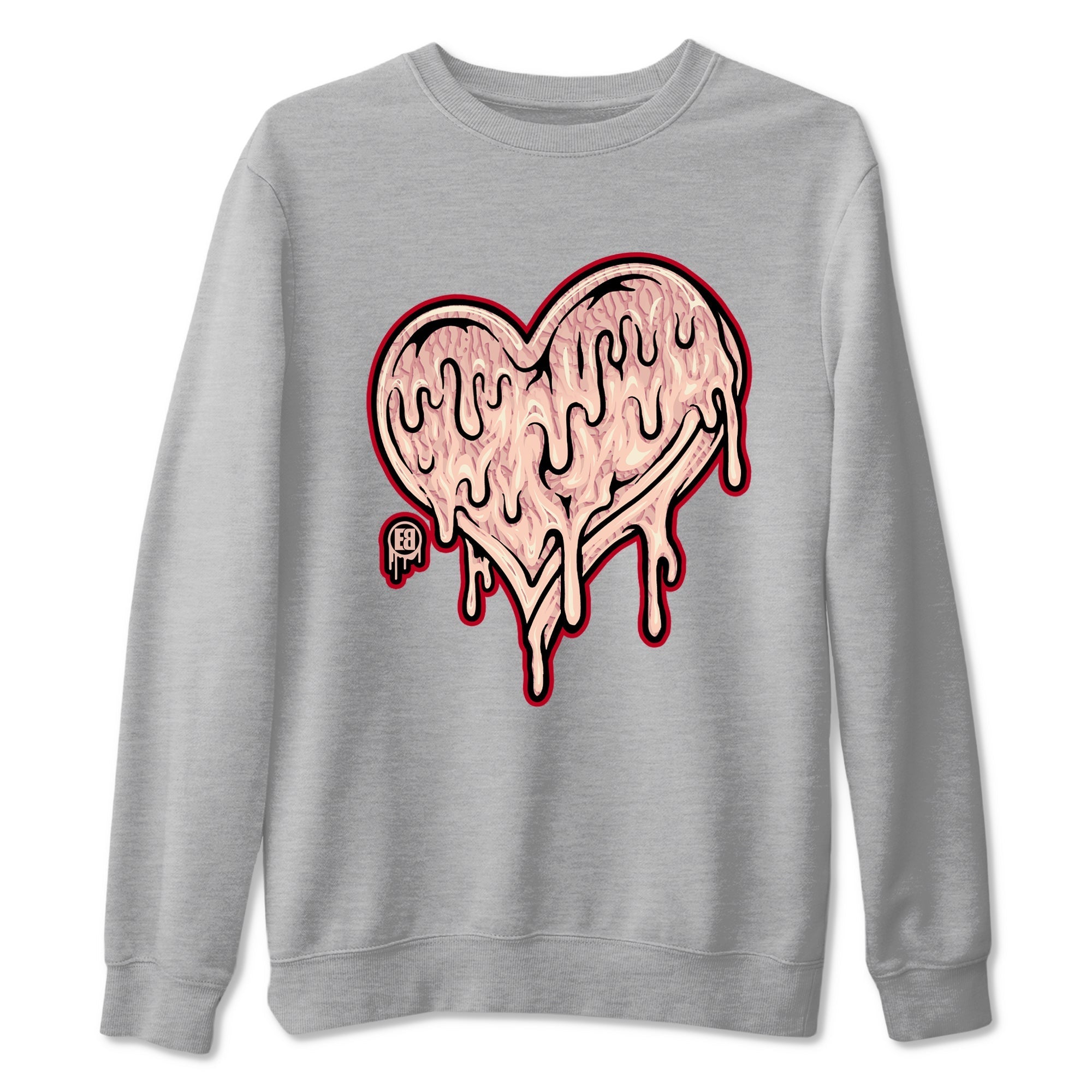 Melting Love Heart snkmatch Tees - Air Jordan 3 Valentines Day