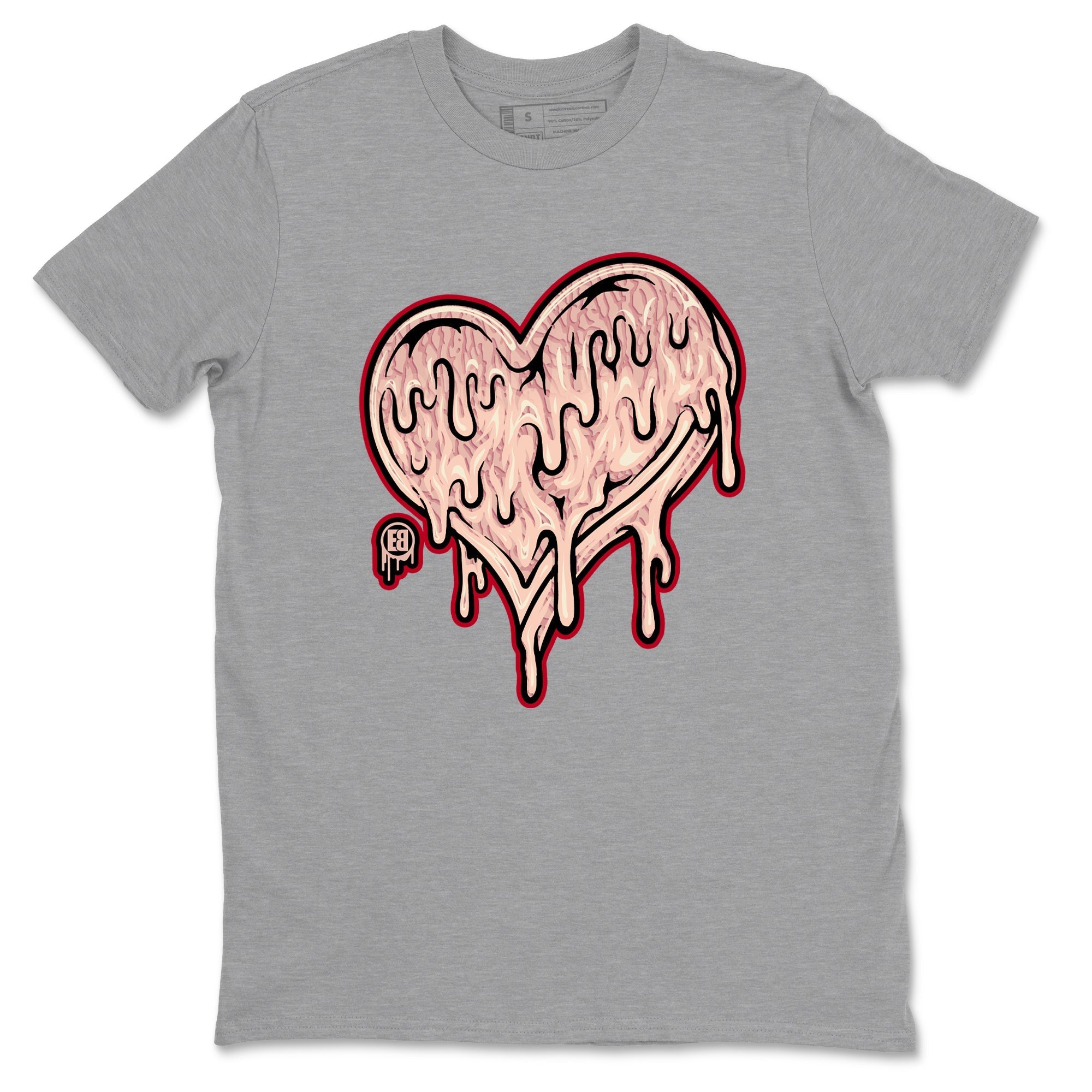 Melting Love Heart snkmatch Tees - Air Jordan 3 Valentines Day