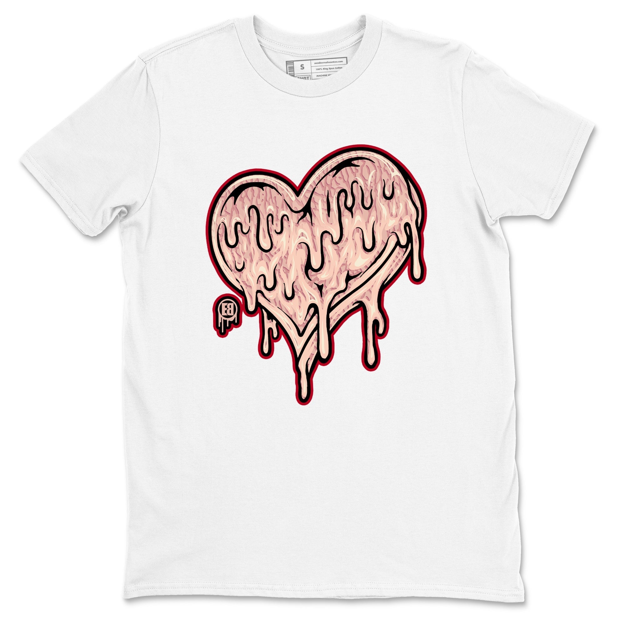 Melting Love Heart snkmatch Tees - Air Jordan 3 Valentines Day