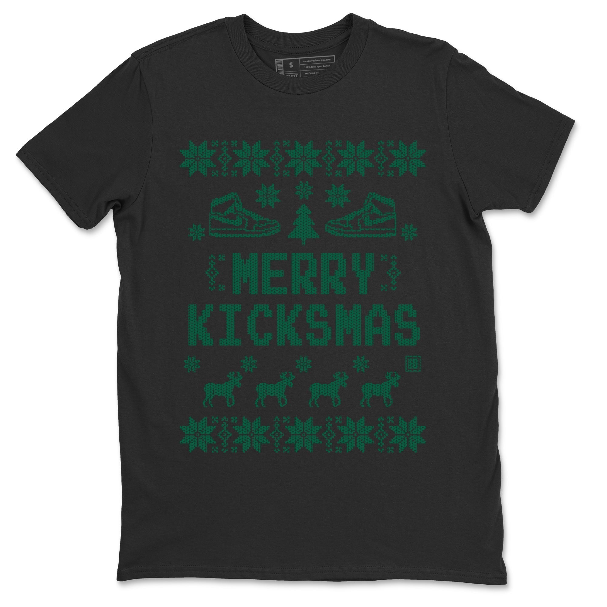 Merry Kicksmas Unisex Tops - Air Jordan 1 Gorge Green