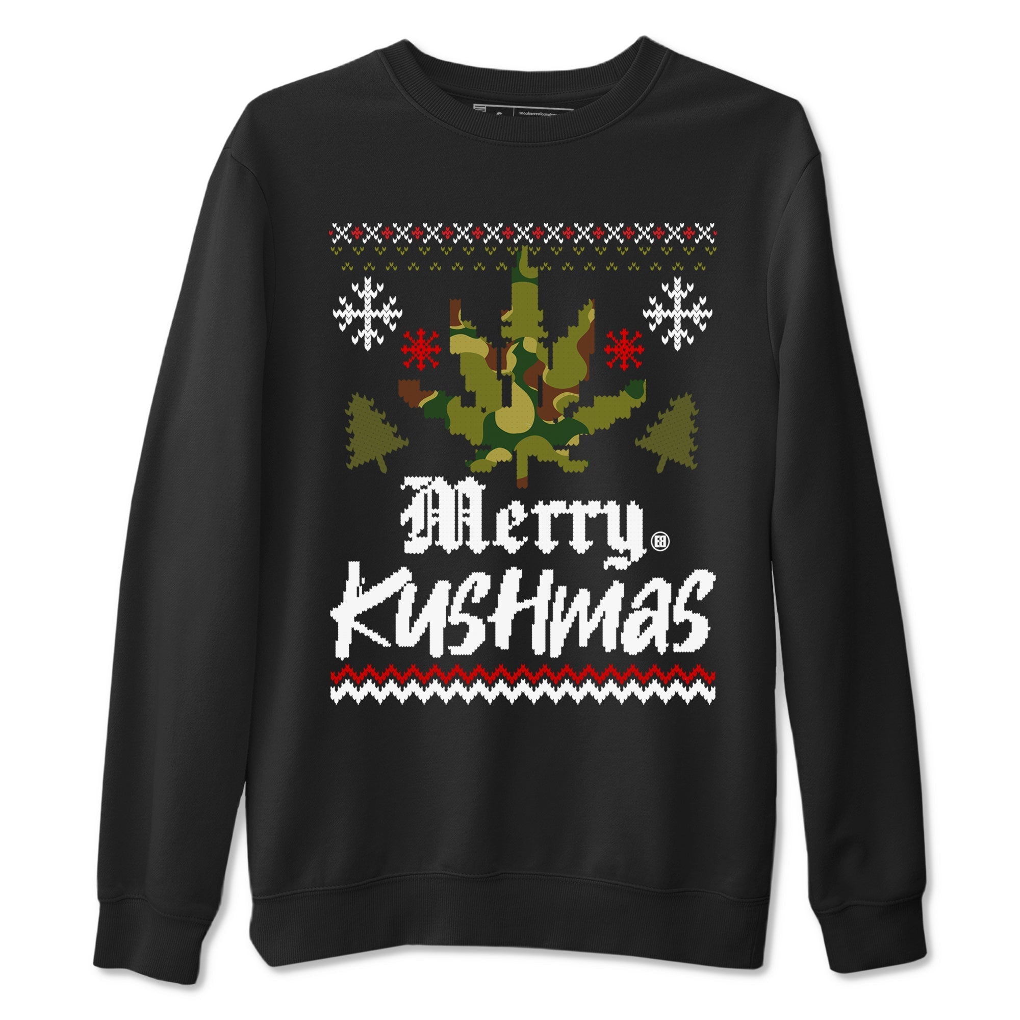 Merry Kushmas snkmatch Tees - Air Max 90 Reverse Duck Camo