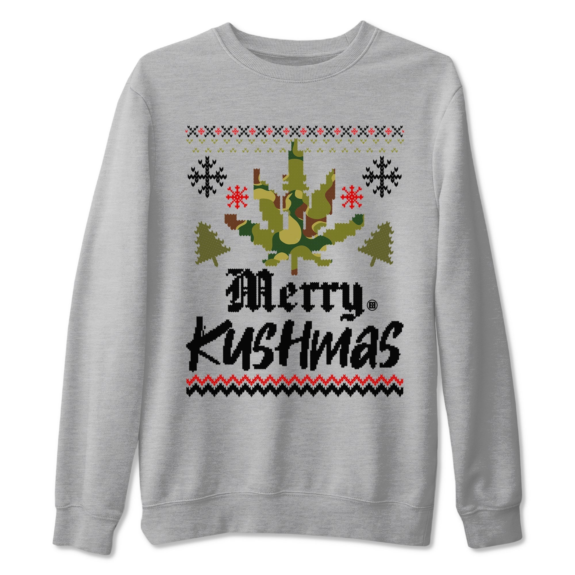 Merry Kushmas snkmatch Tees - Air Max 90 Reverse Duck Camo