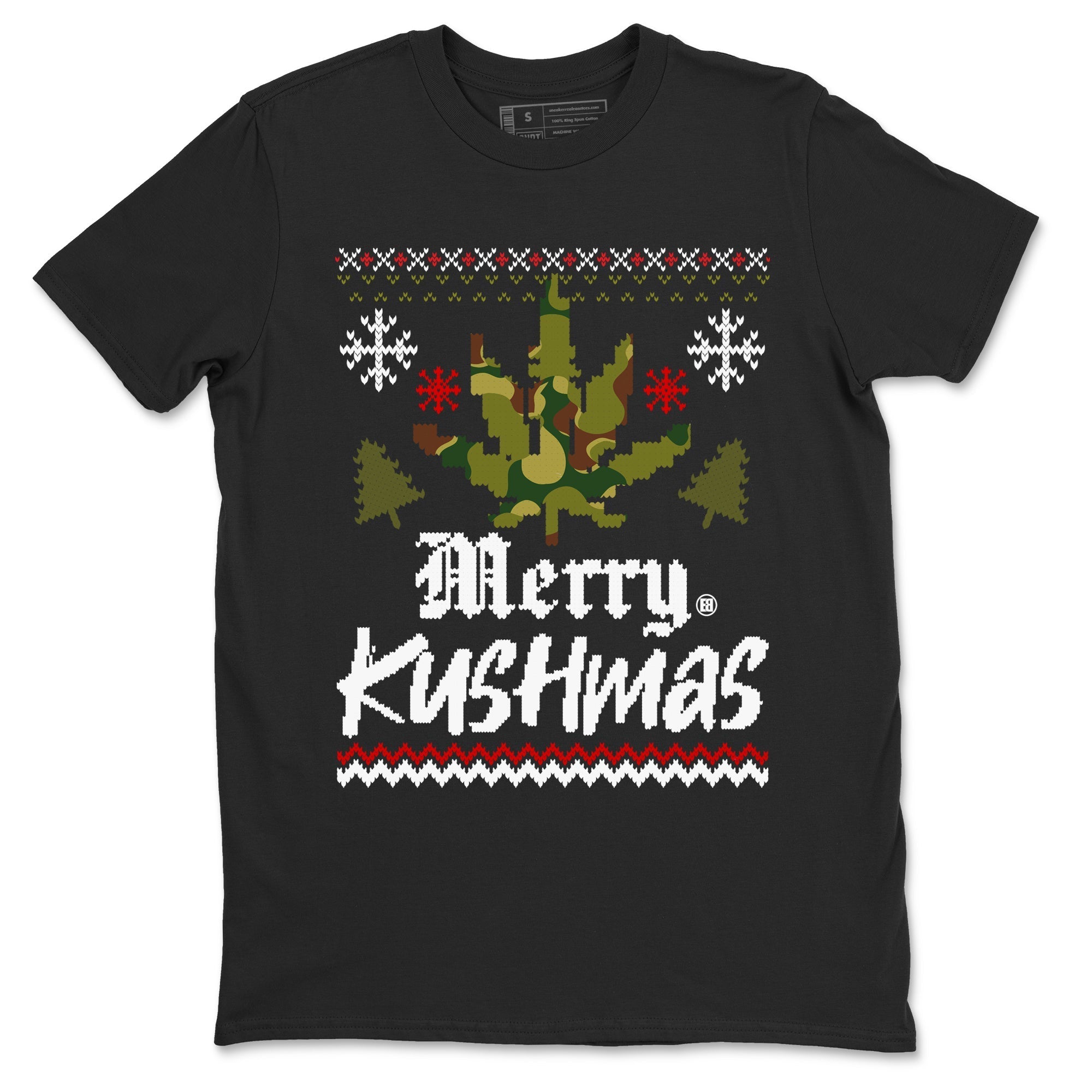 Merry Kushmas snkmatch Tees - Air Max 90 Reverse Duck Camo