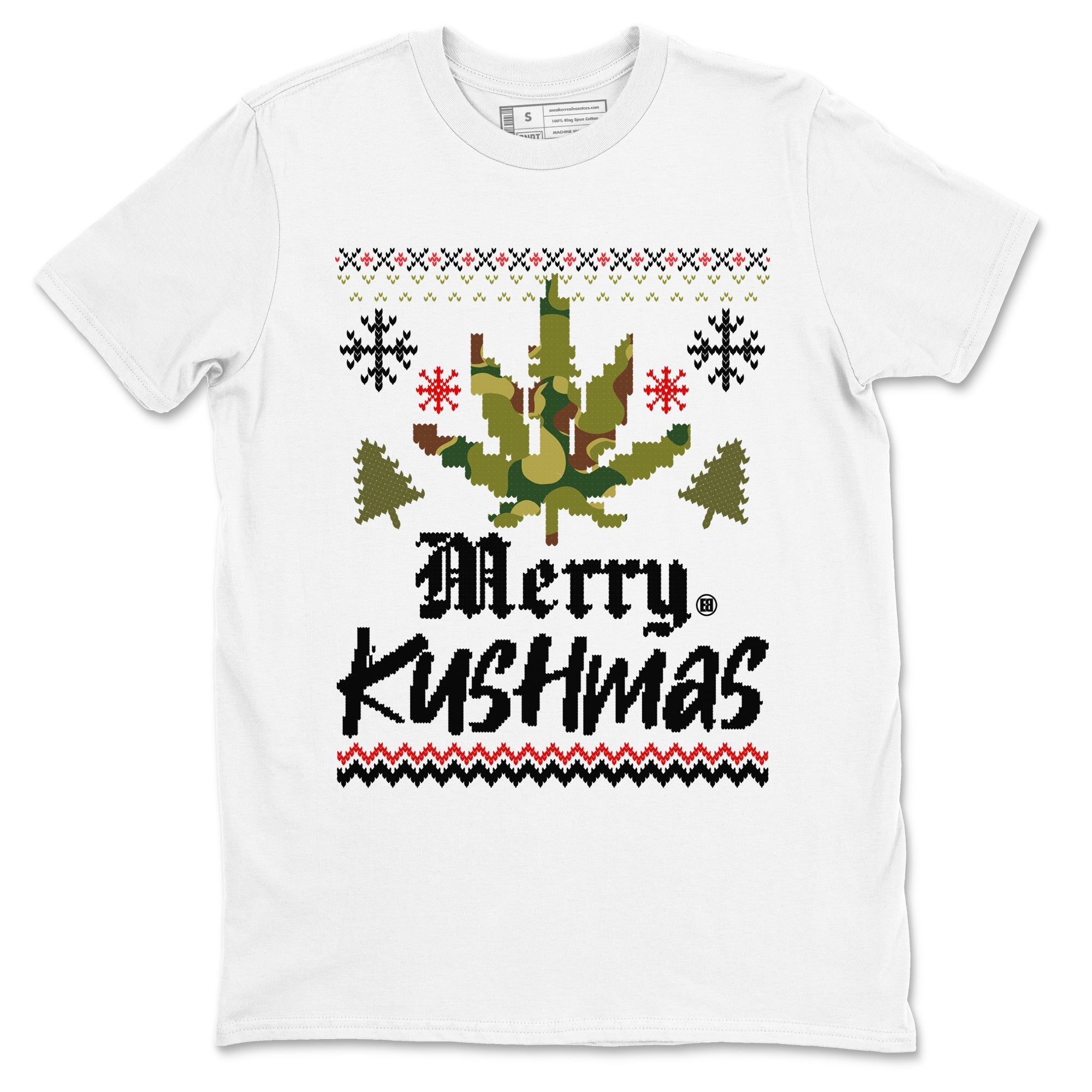 Merry Kushmas snkmatch Tees - Air Max 90 Reverse Duck Camo