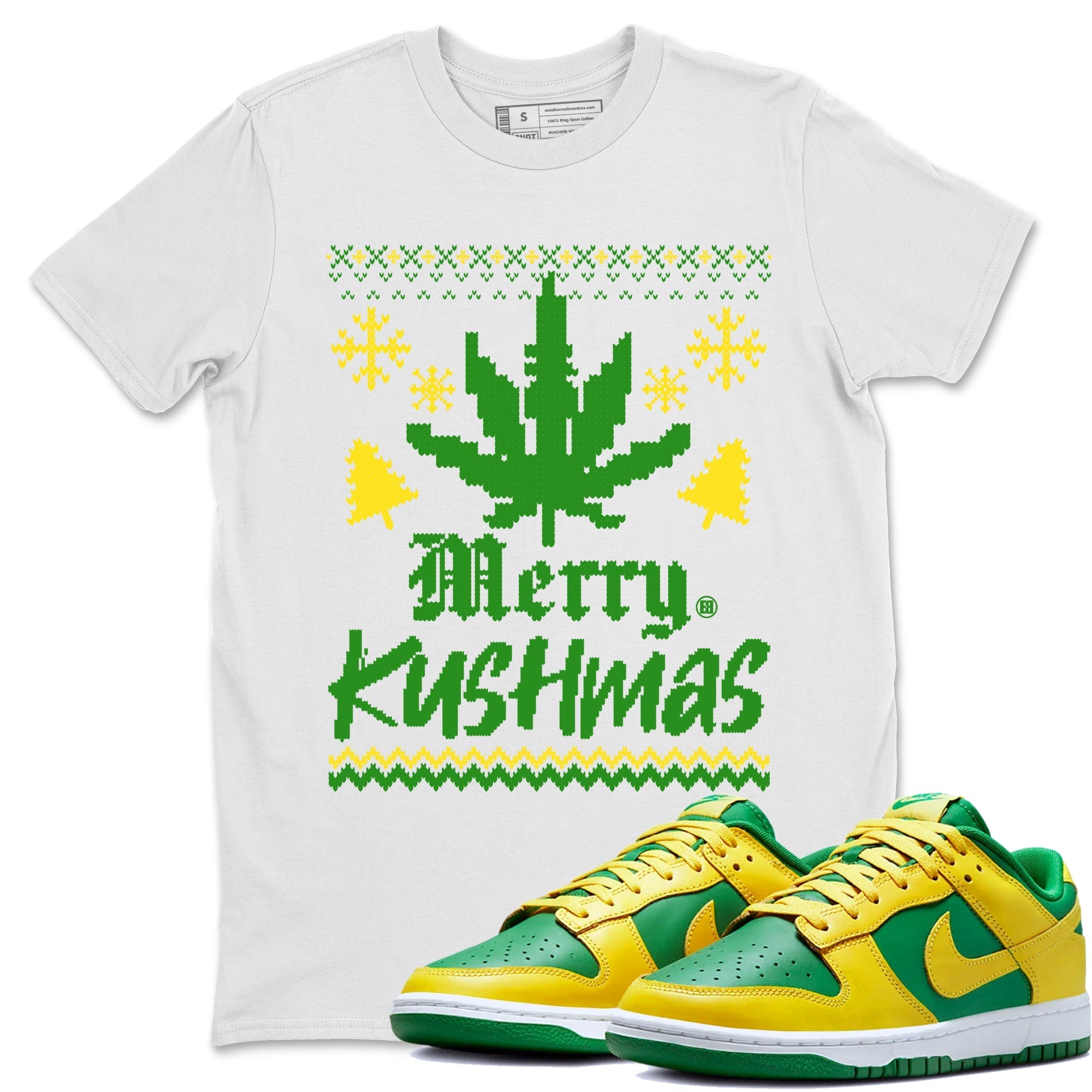 Merry Kushmas snkmatch Tees - Dunk Reverse Brazil