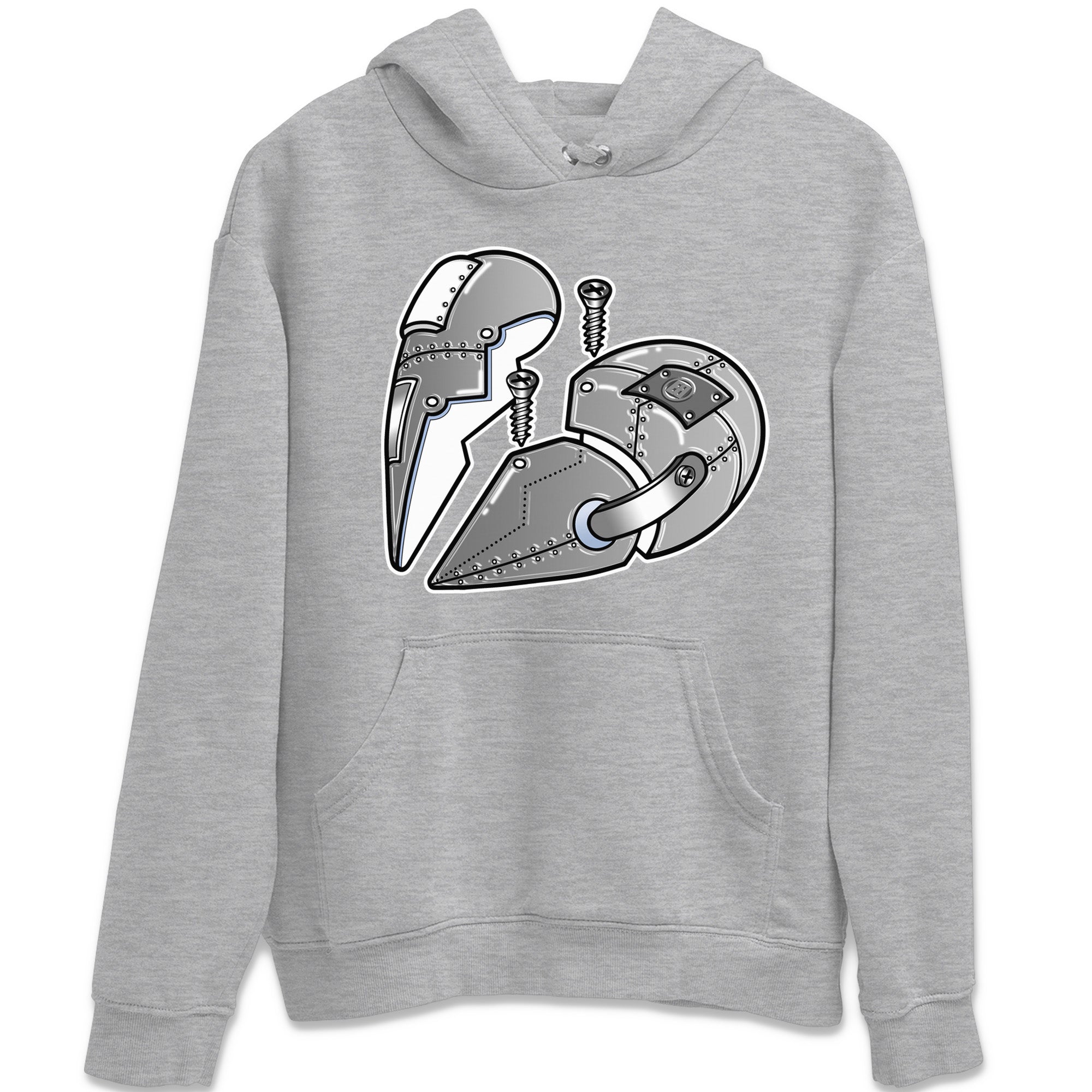 Metal Heart Unisex Tops - Air Jordan 6 Cool Grey