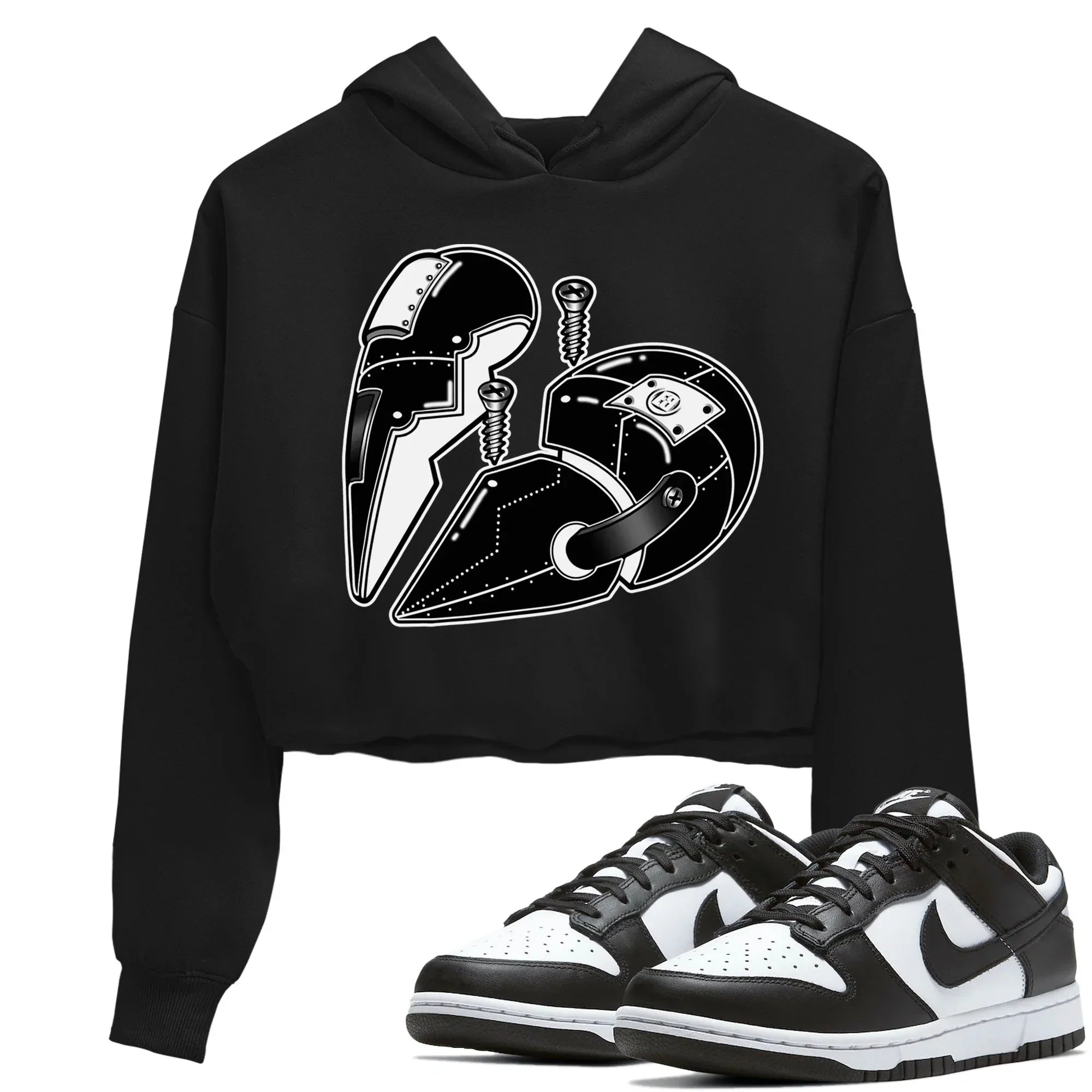 Metal Heart Women's Tops - Dunk Panda