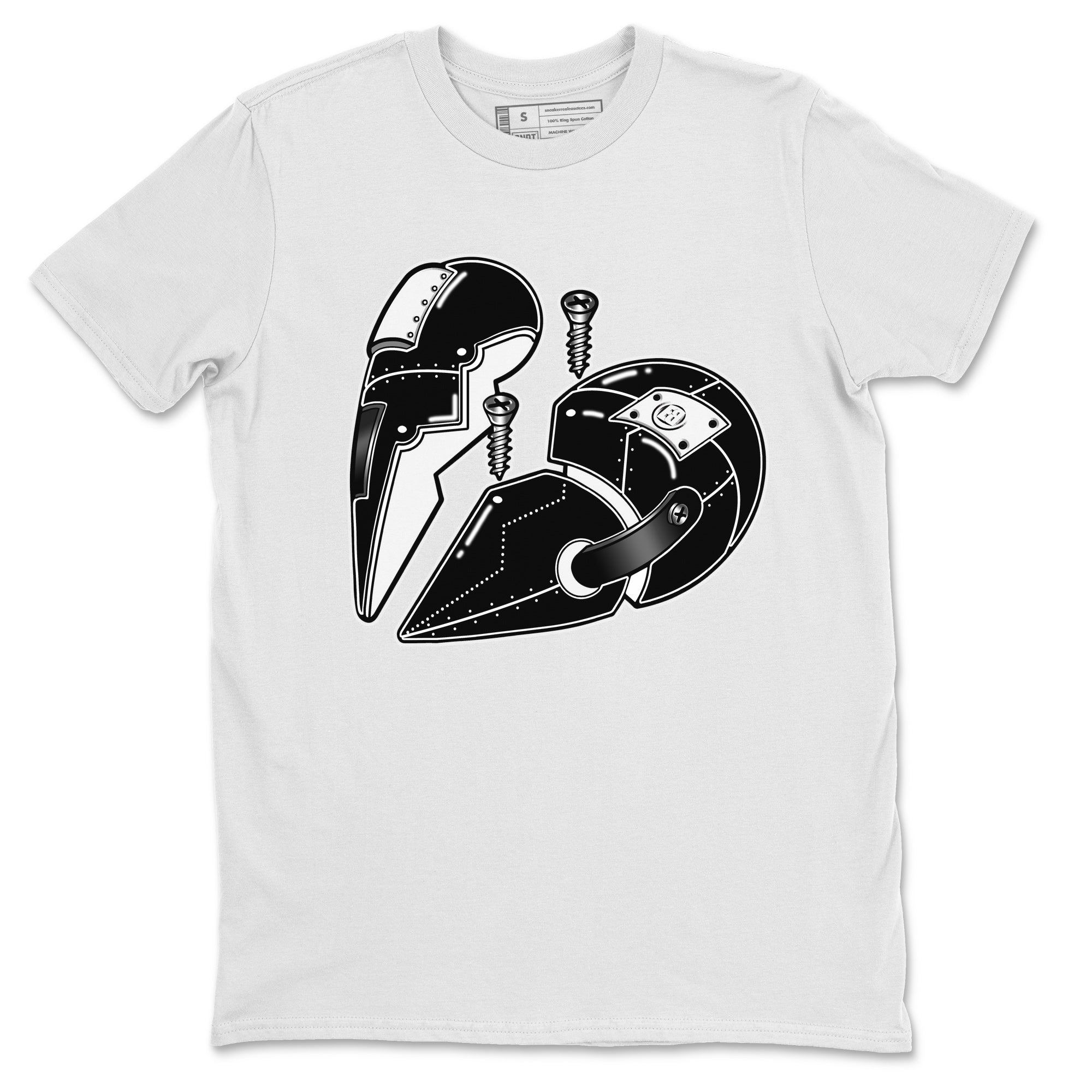 Metal Heart Unisex Tops - Dunk Panda