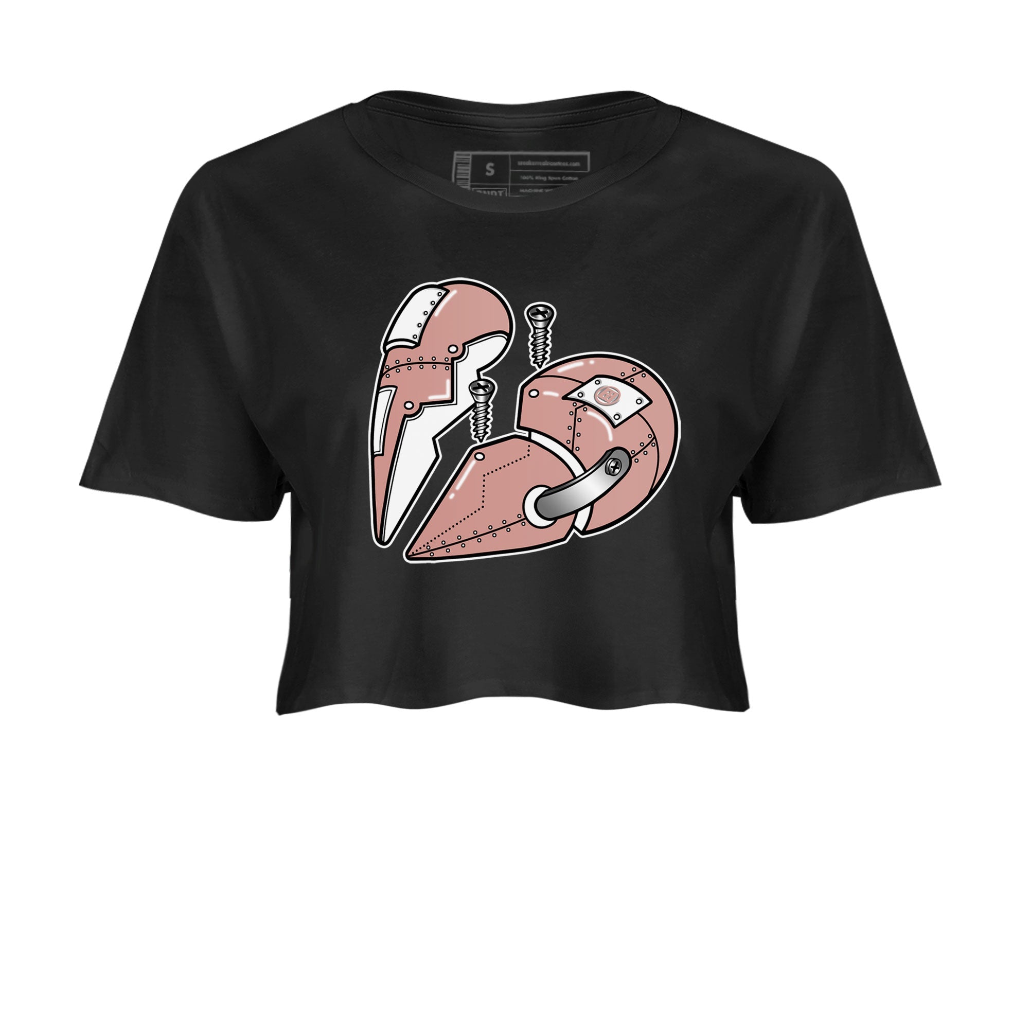 Metal Heart snkmatch Women's Top - Dunk Rose Whisper