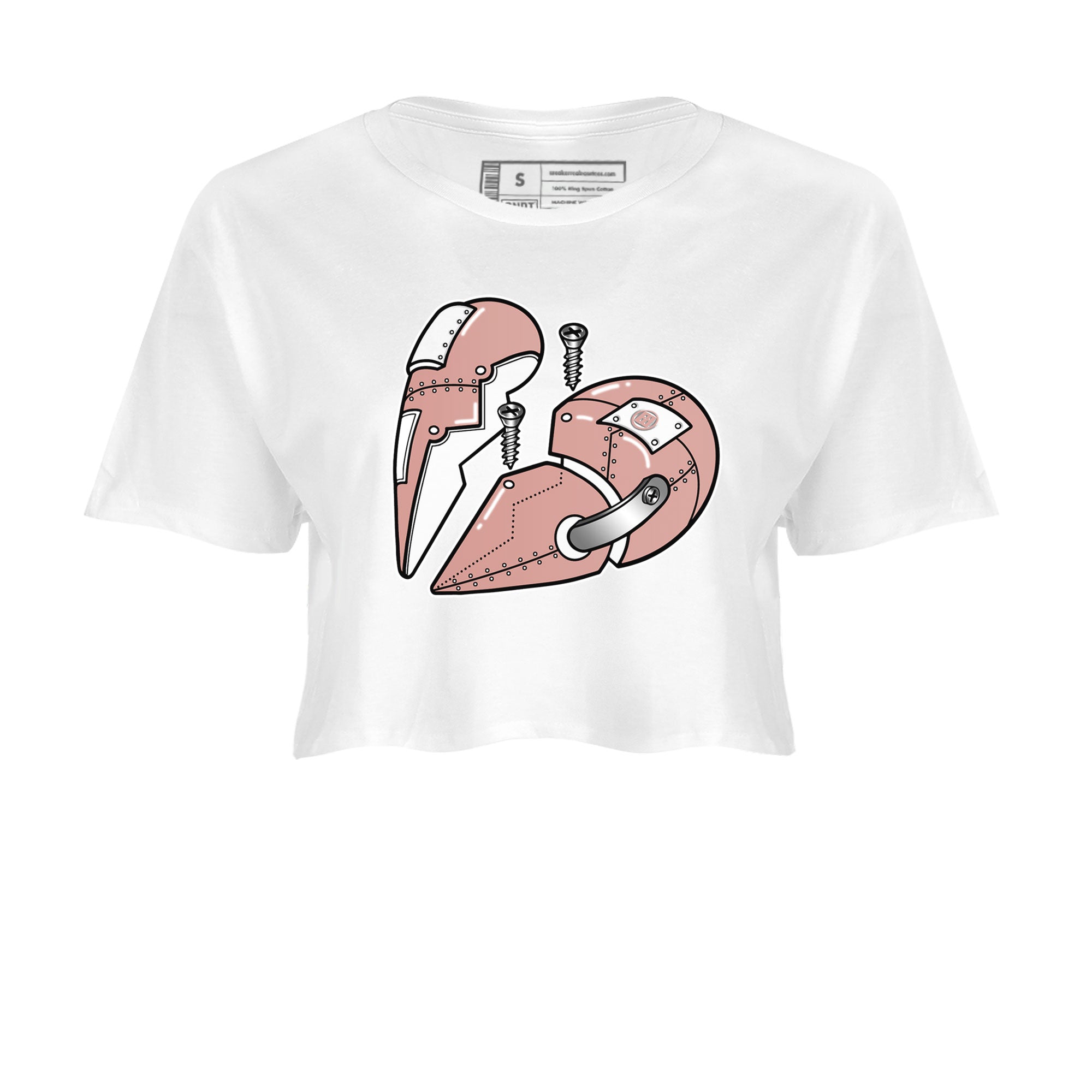 Metal Heart snkmatch Women's Top - Dunk Rose Whisper