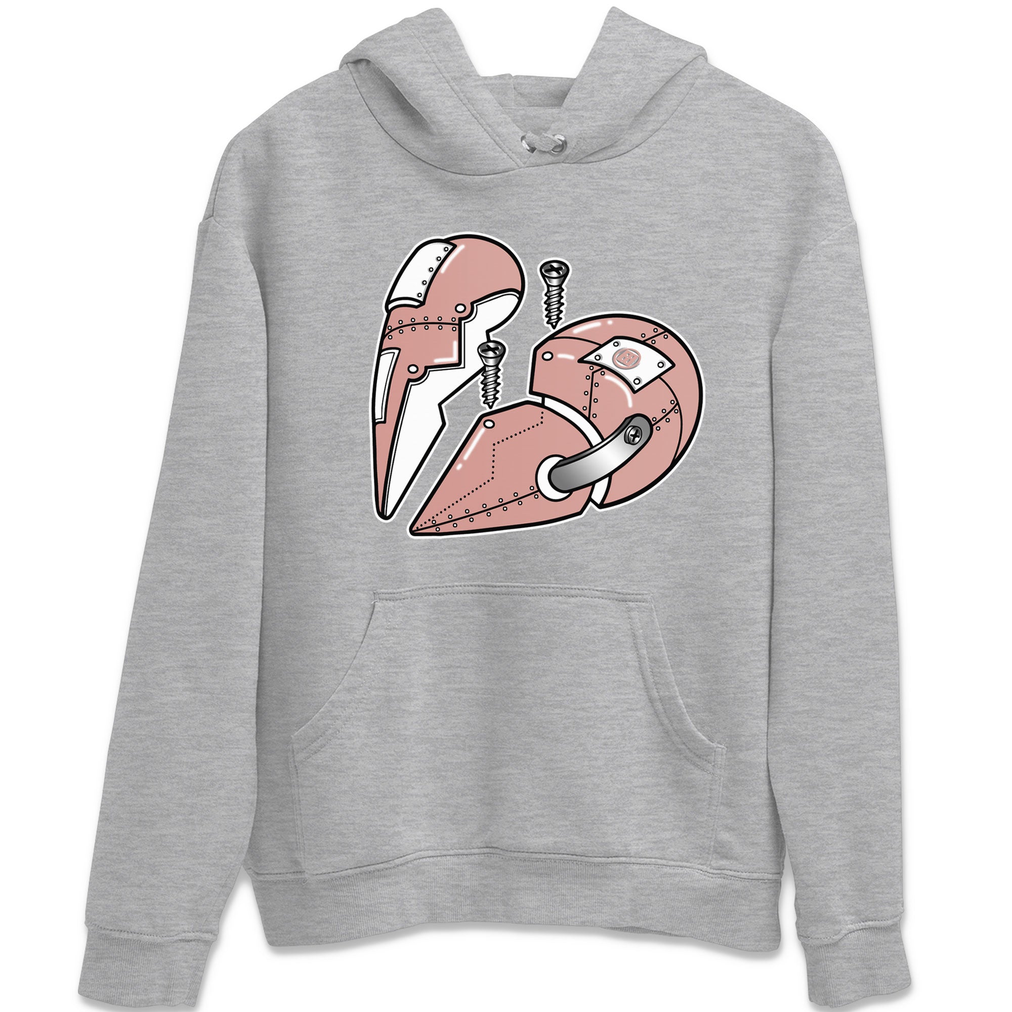 Metal Heart snkmatch Tee - Dunk Rose Whisper