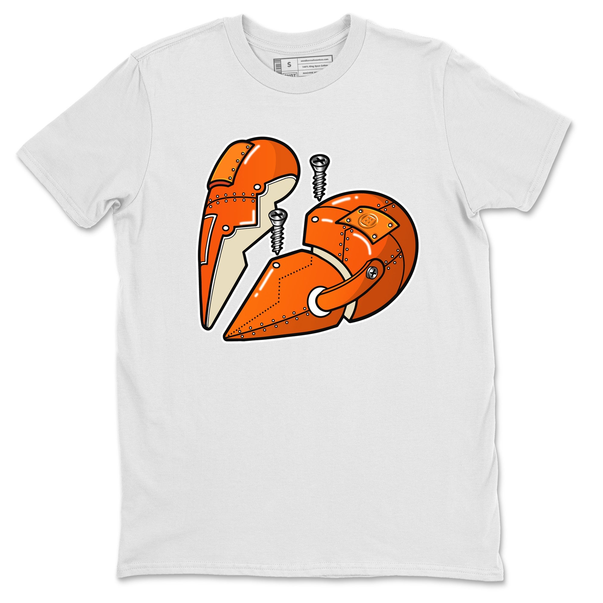 Metal Heart Unisex Tops - Air Jordan 1 Starfish