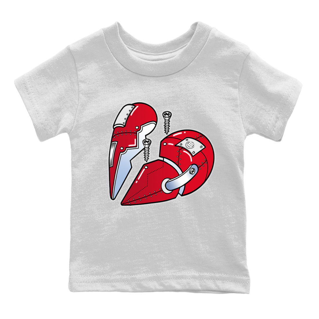 Metal Heart Kids Tops - Air Jordan 11 Cherry