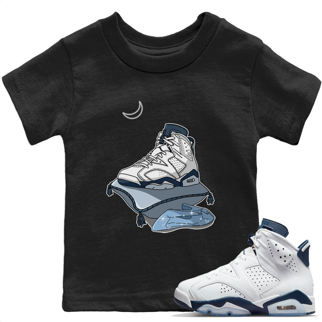 Midnight Shoes Kids Tops - Air Jordan 6 Midnight Navy