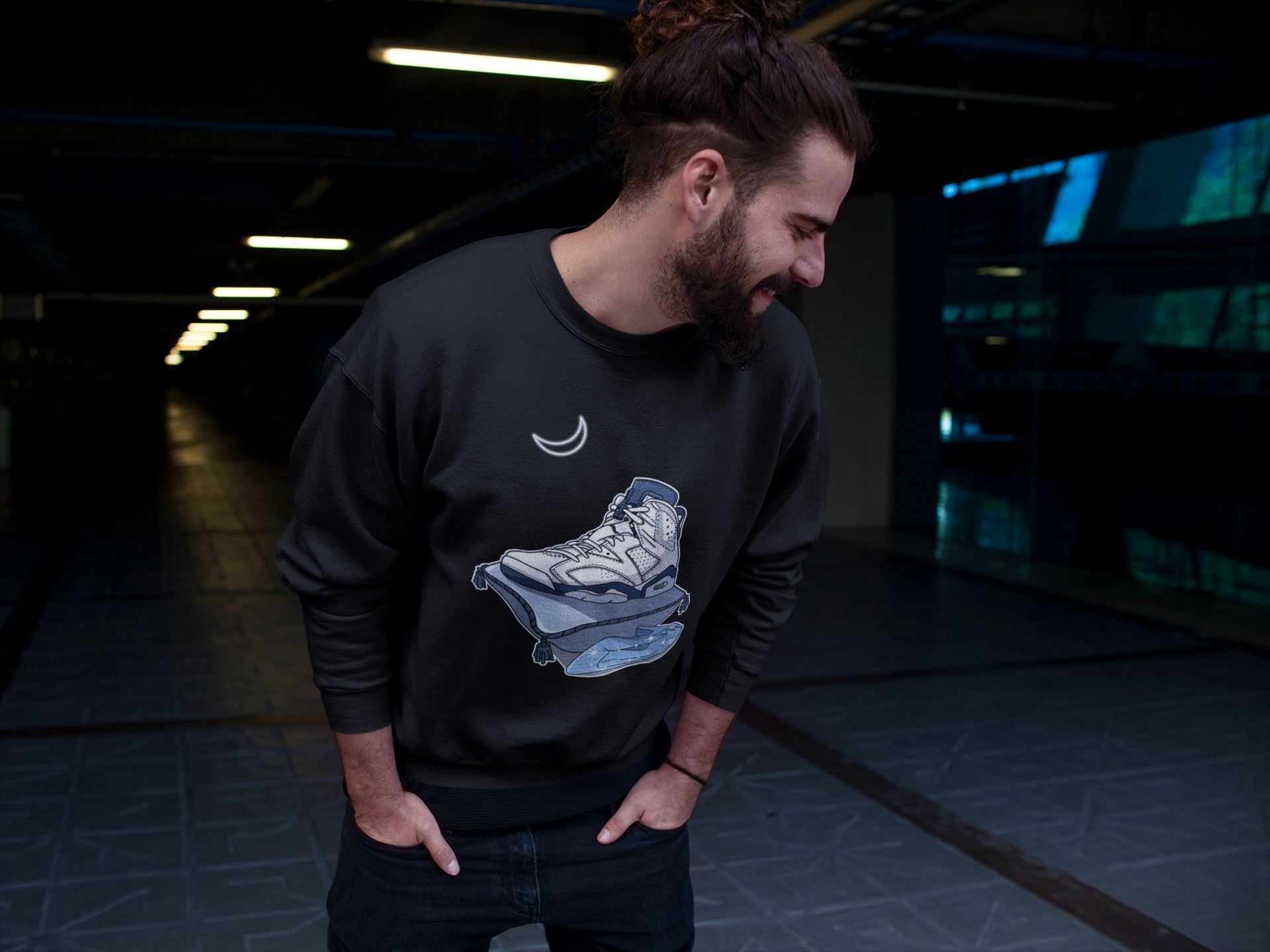 Midnight Shoes Unisex Tops - Air Jordan 6 Midnight Navy