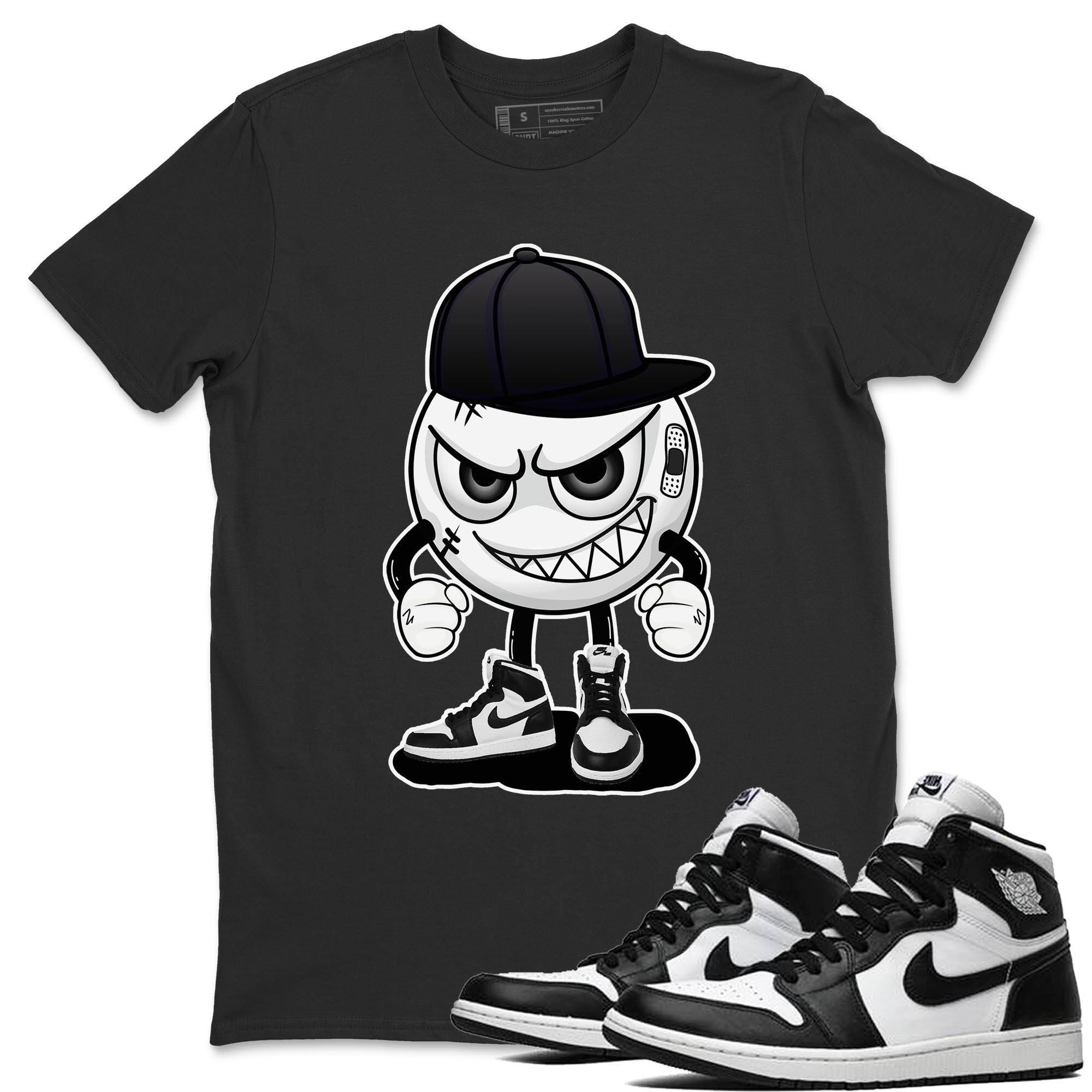 Mischief Unisex Tops - Air Jordan 1 Black White