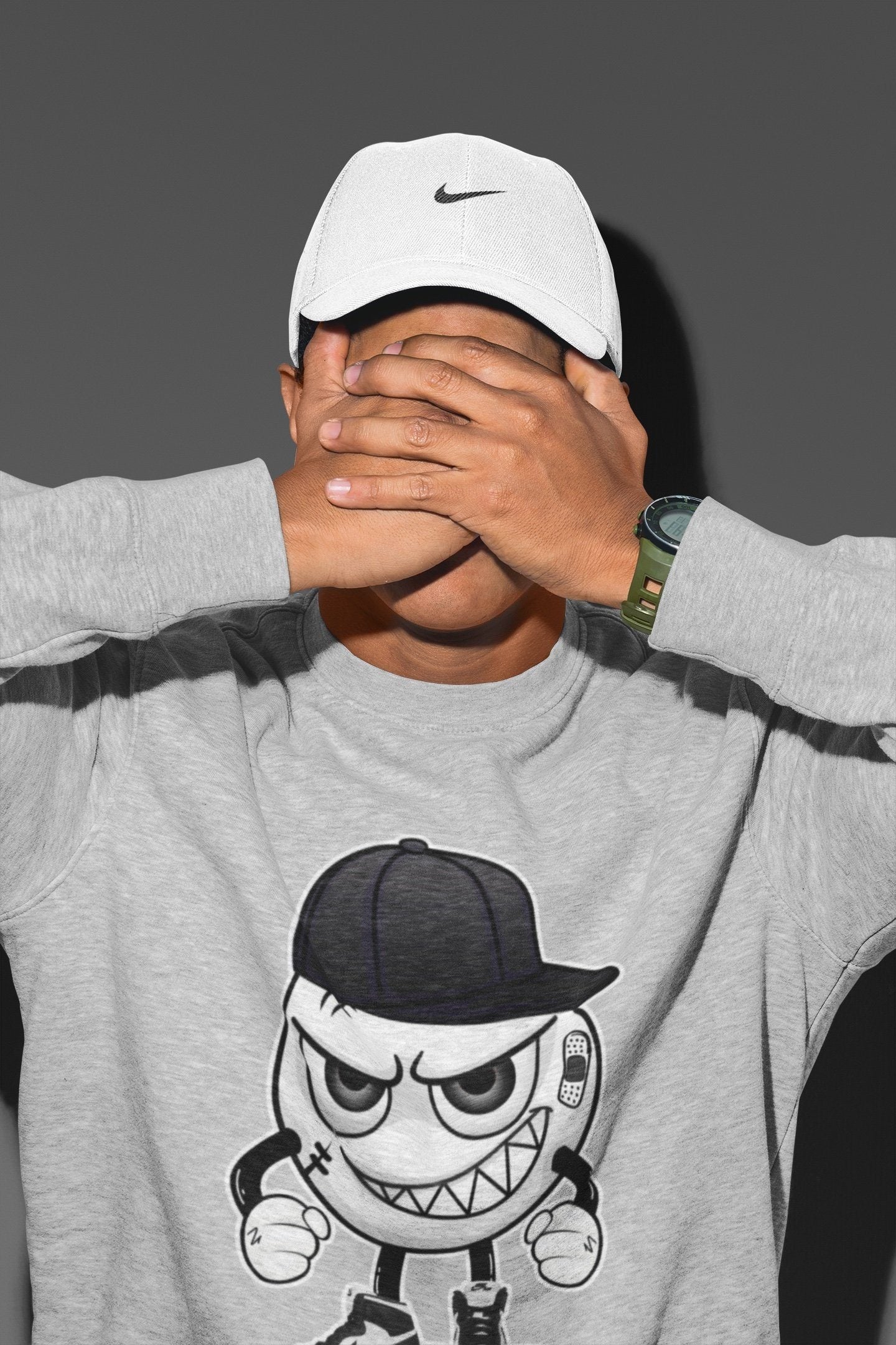 Mischief Unisex Tops - Air Jordan 1 Black White