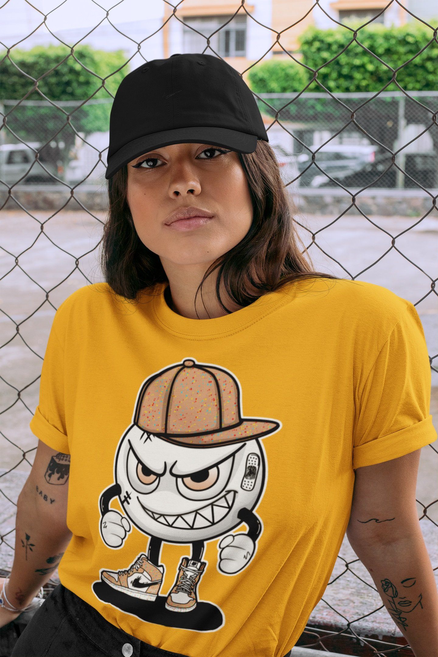 Mischief Unisex Tops - Air Jordan 1 Brushstroke