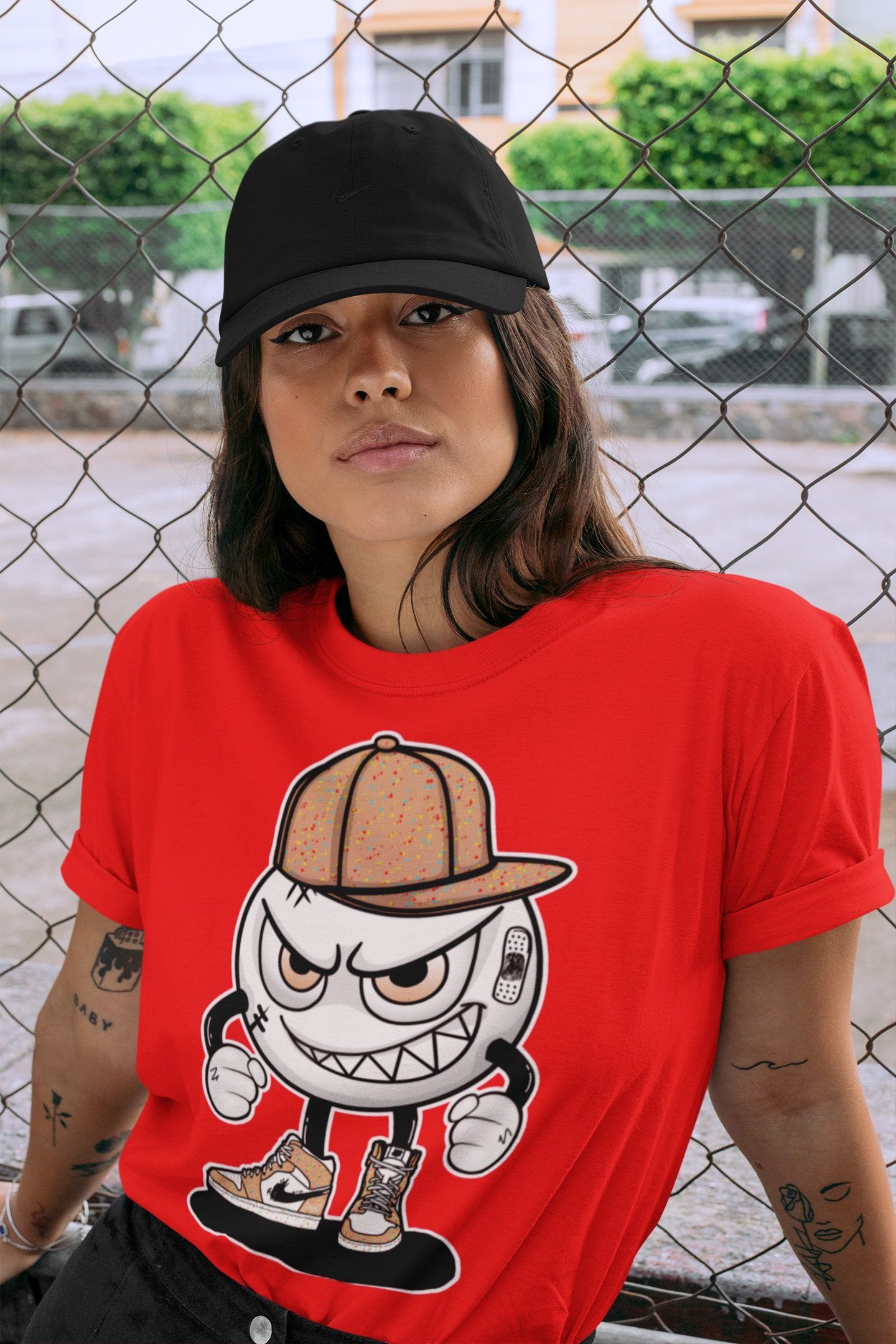 Mischief Unisex Tops - Air Jordan 1 Brushstroke