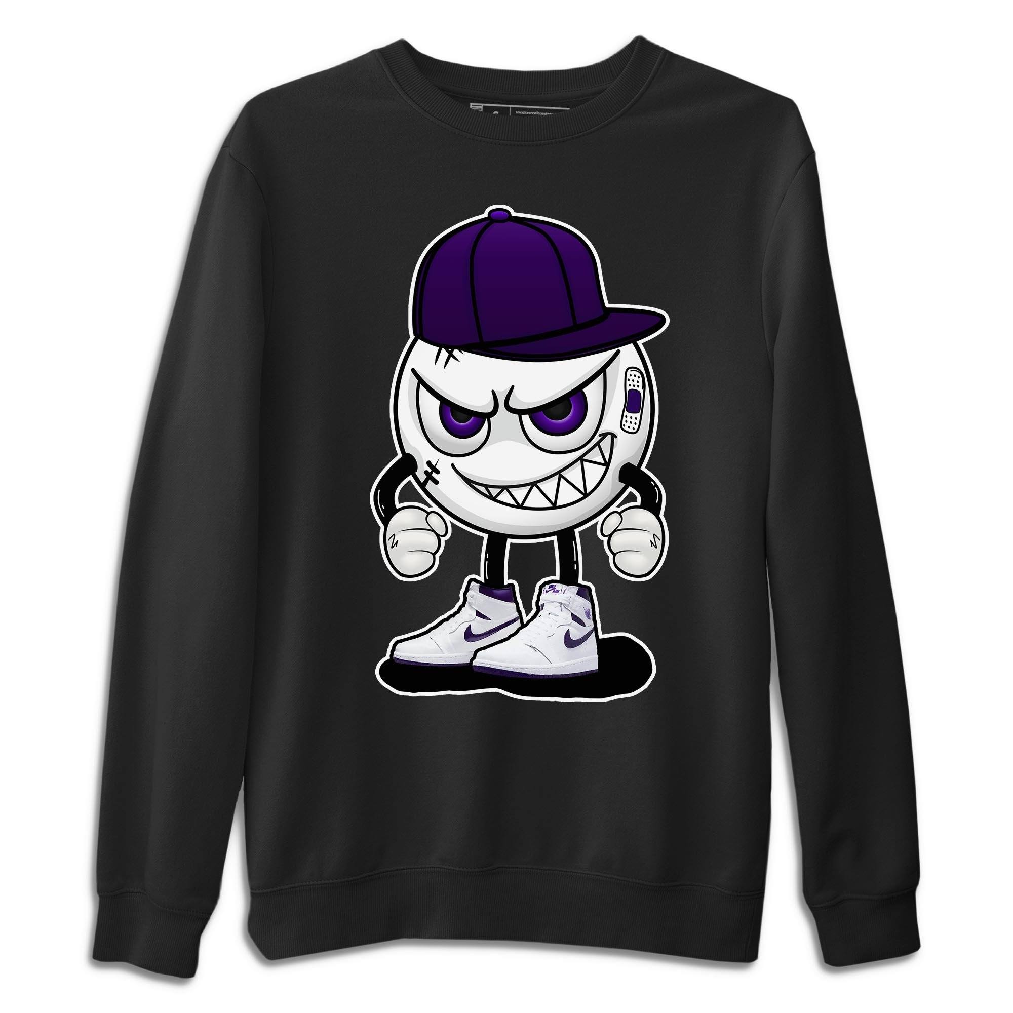 Mischief Unisex Tops - Air Jordan 1 WMNS Court Purple