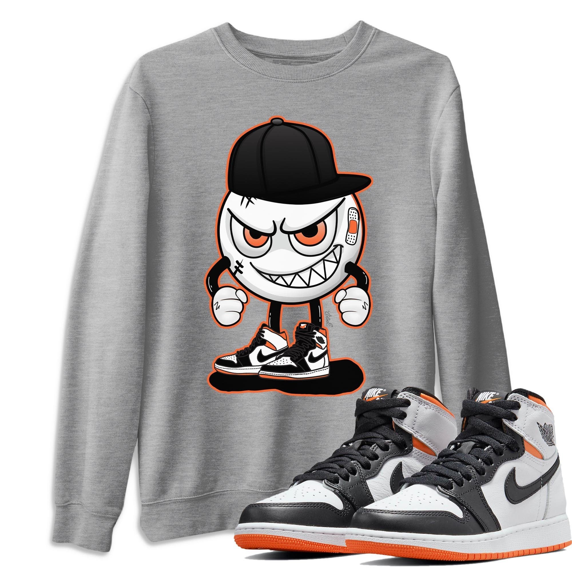 Mischief Unisex Tops - Air Jordan 1 Electro Orange