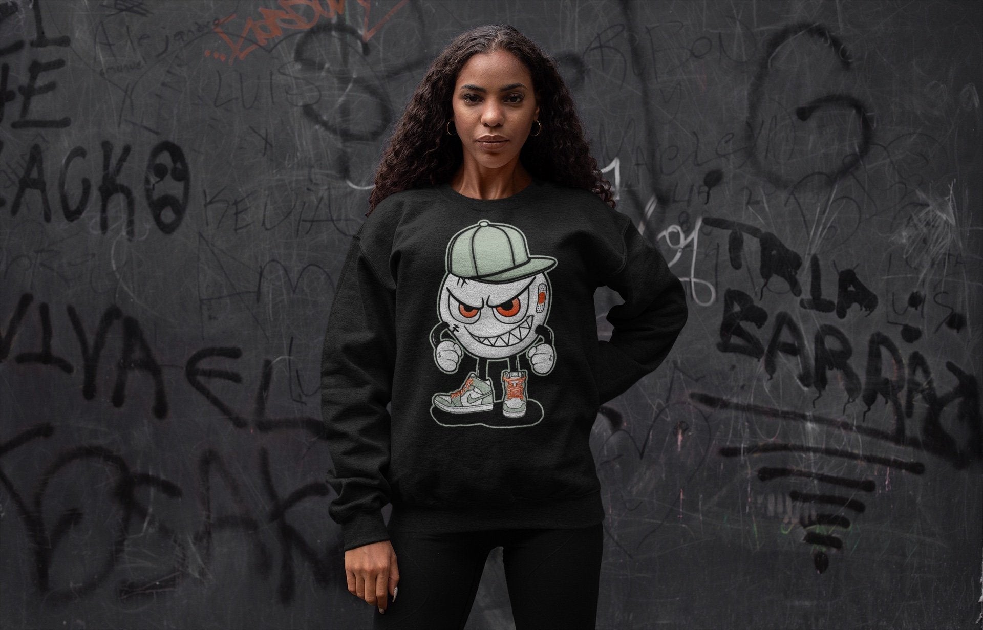 Mischief Unisex Tops - Air Jordan 1 Seafoam