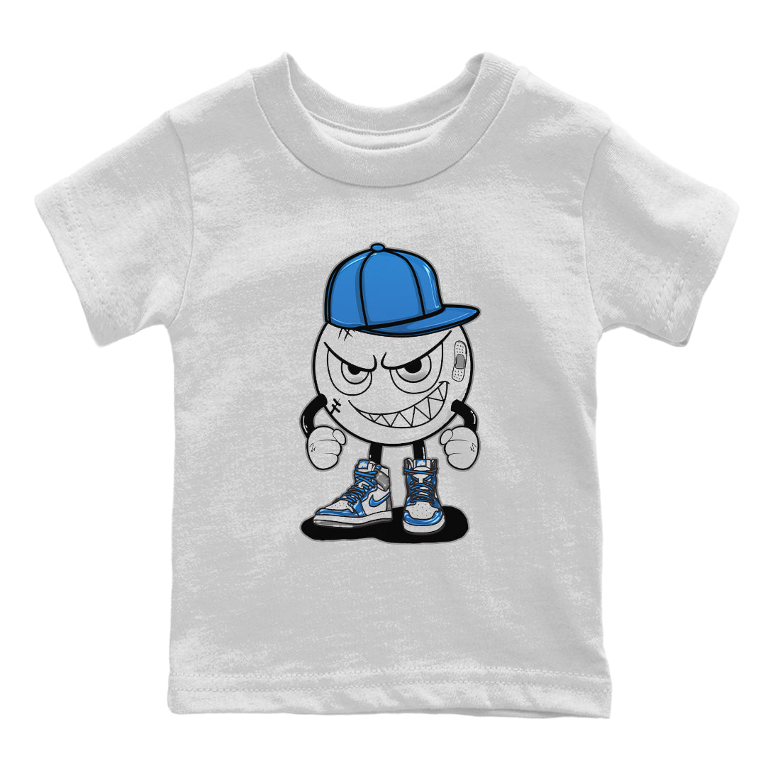 Mischief Kids Tops - Air Jordan 1 True Blue