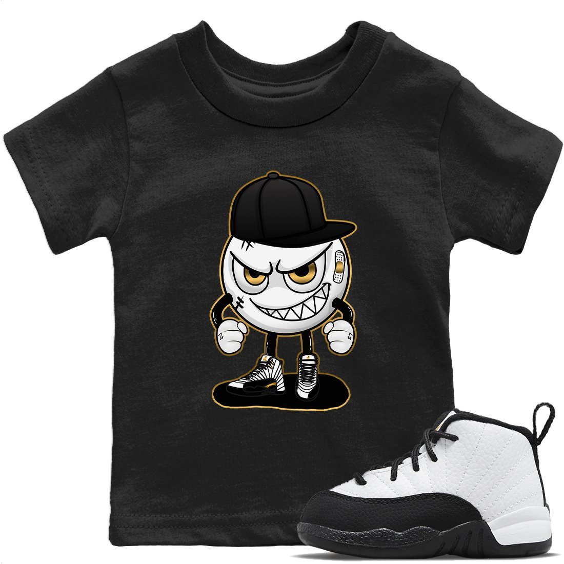 Mischief Kids Tops - Air Jordan 12 Royalty
