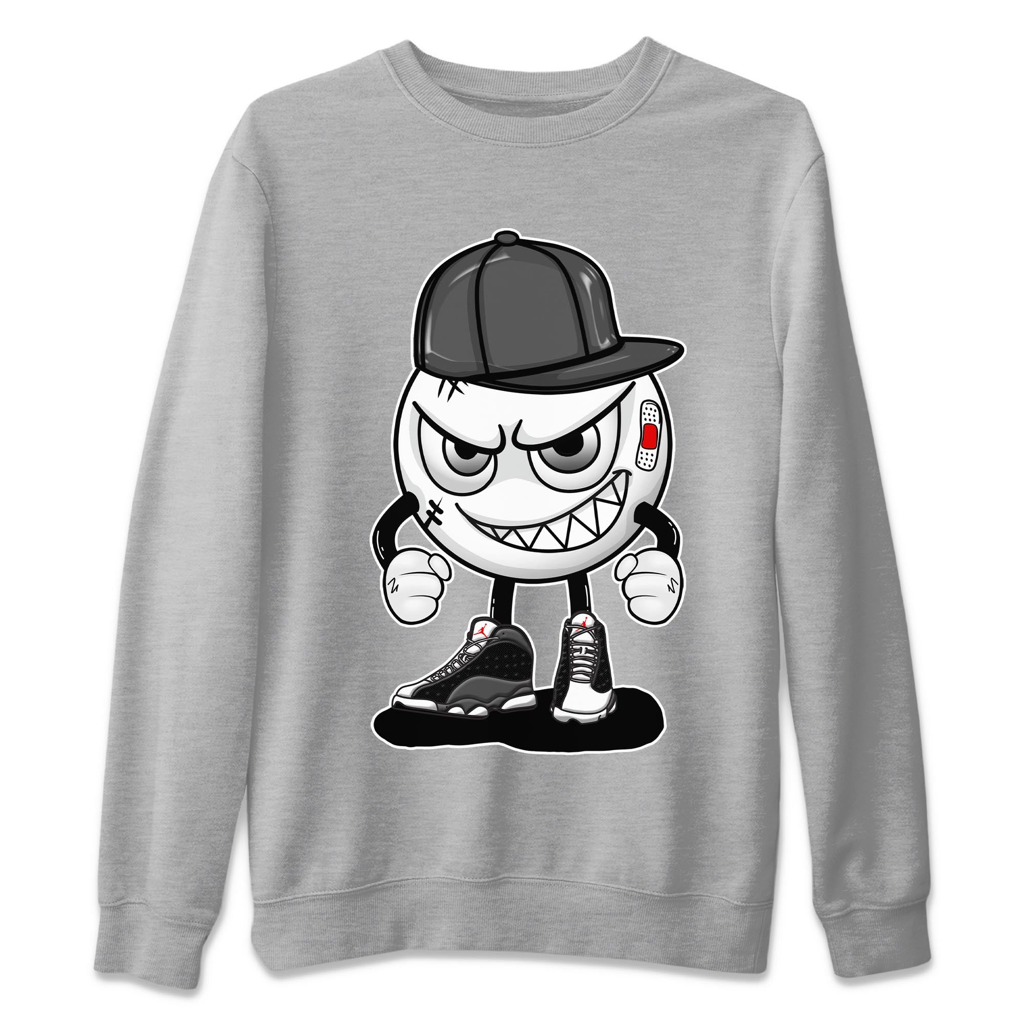 Mischief Unisex Tops - Air Jordan 13 Black Flint