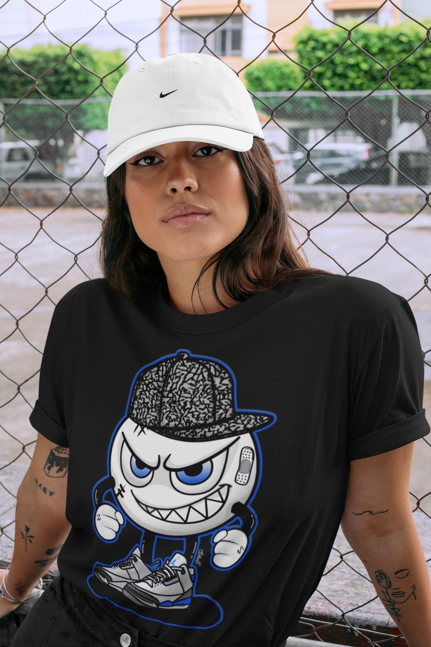 Mischief Unisex Tops - Air Jordan 3 Racer Blue