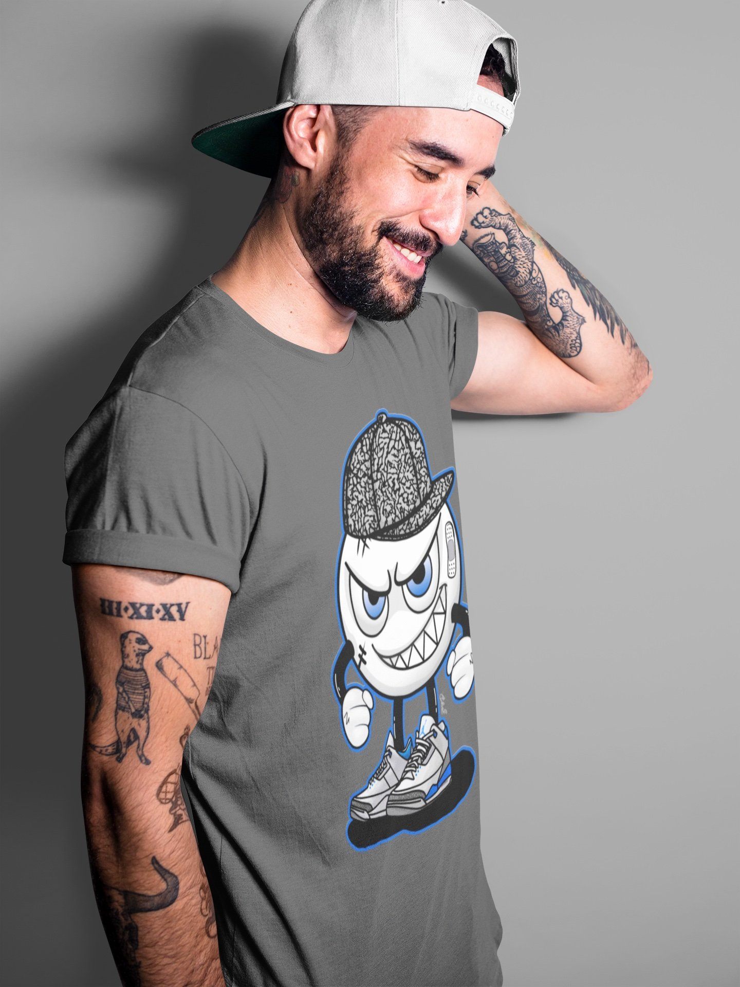 Mischief Unisex Tops - Air Jordan 3 Racer Blue